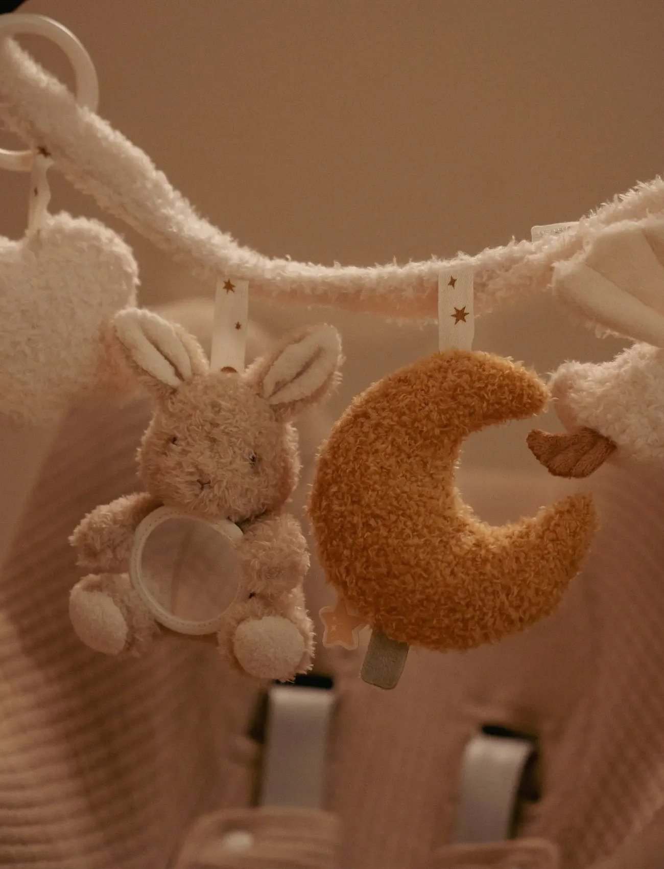 Little Dutch Little Dutch - Stroller Toy Chain Grs Newborn, One Size, Beige, Barnevogne Og Tilbehør > Barnevognstilbehør, Børn