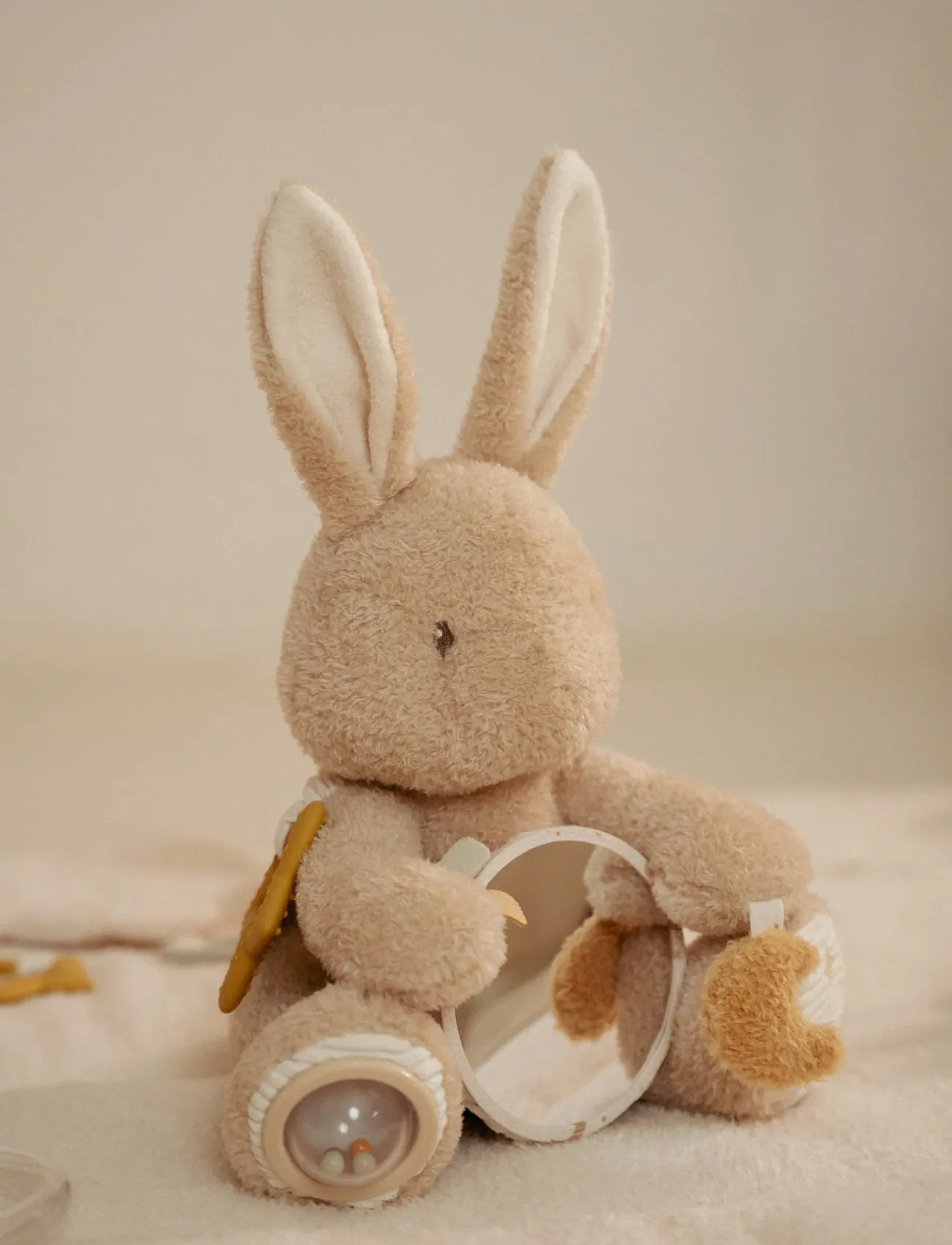 Little Dutch Little Dutch - Activity Baby Bunny Grs Newborn, One Size, Beige, Educational Legetøj > Interactive Legetøj, Børn