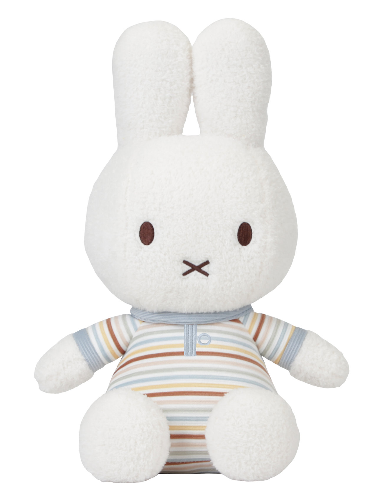 Little Dutch Miffy Kanin 35Cm - Vintage Sunny Stripes Toys Soft Toys Stuffed Animals Multi/patterned Little Dutch