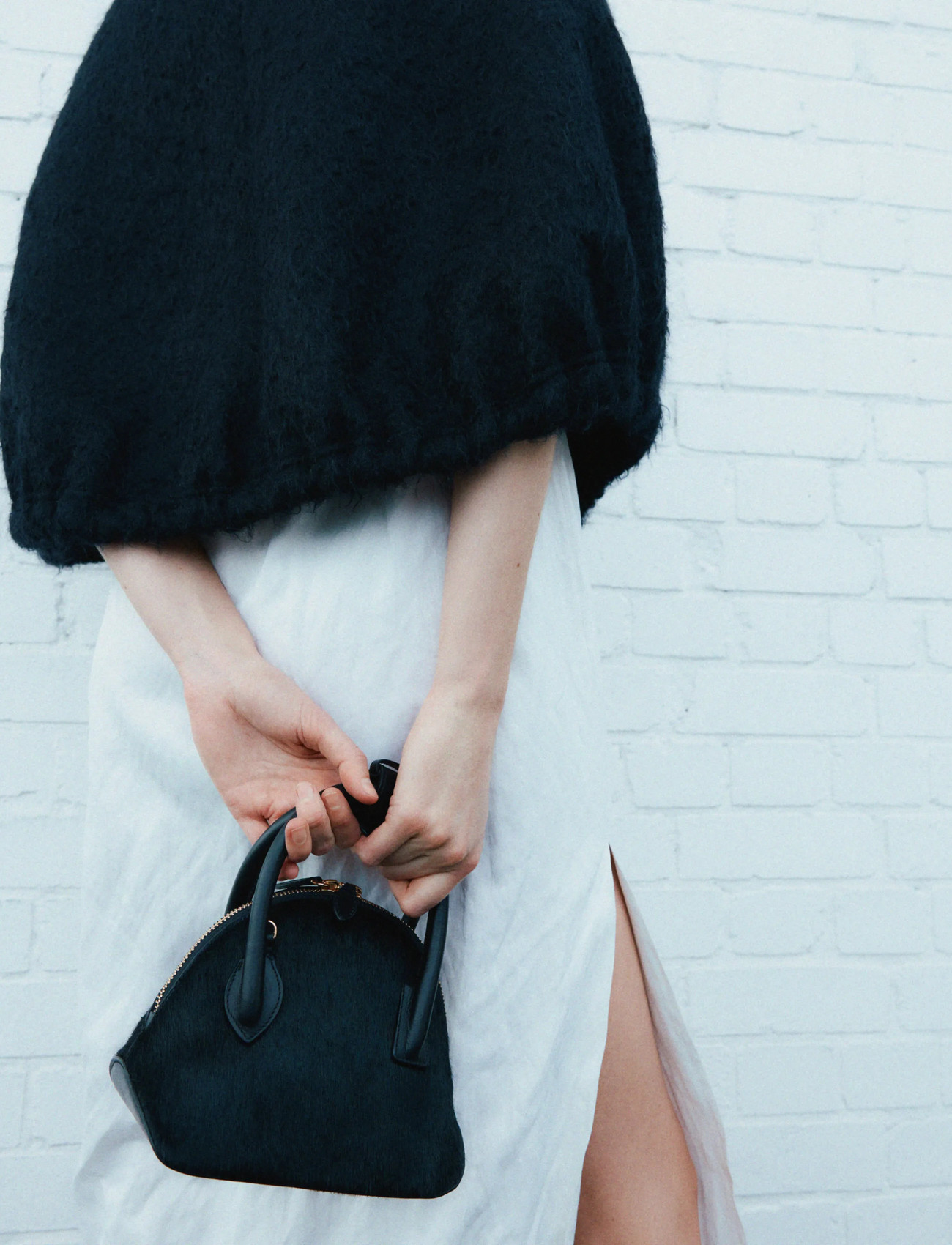 Liffner Mini Dome Bag, One Size, Black, Tasker > Tasker Med Tophåndtag, Dame