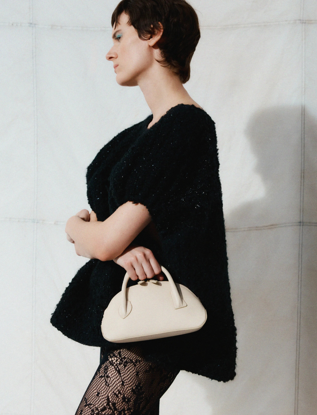 Liffner Ew Dome Clutch, One Size, Beige, Tasker > Tasker Med Tophåndtag, Dame