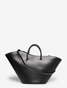 OPEN TULIP TOTE LARGE - shoppers - black