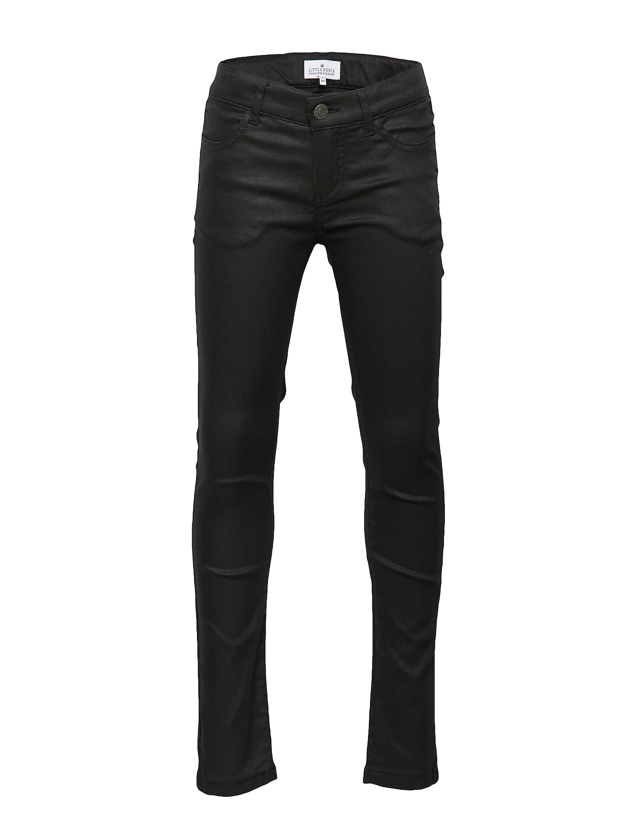 Coated Skinny Fit Jeans Black Designers Remix Girls