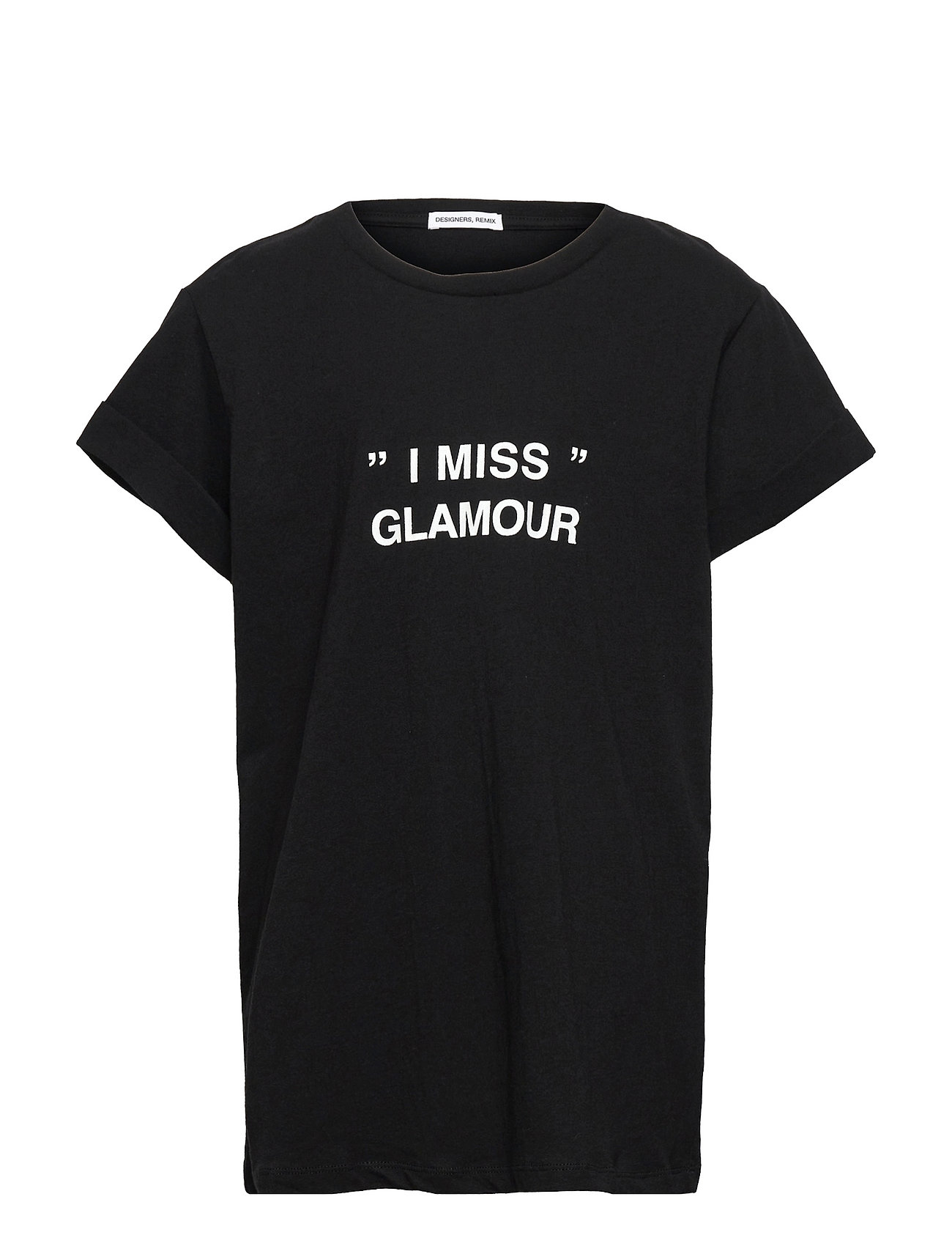 G Stanley Glamour Tee Tops T-Kortærmet Skjorte Black Designers Remix Girls