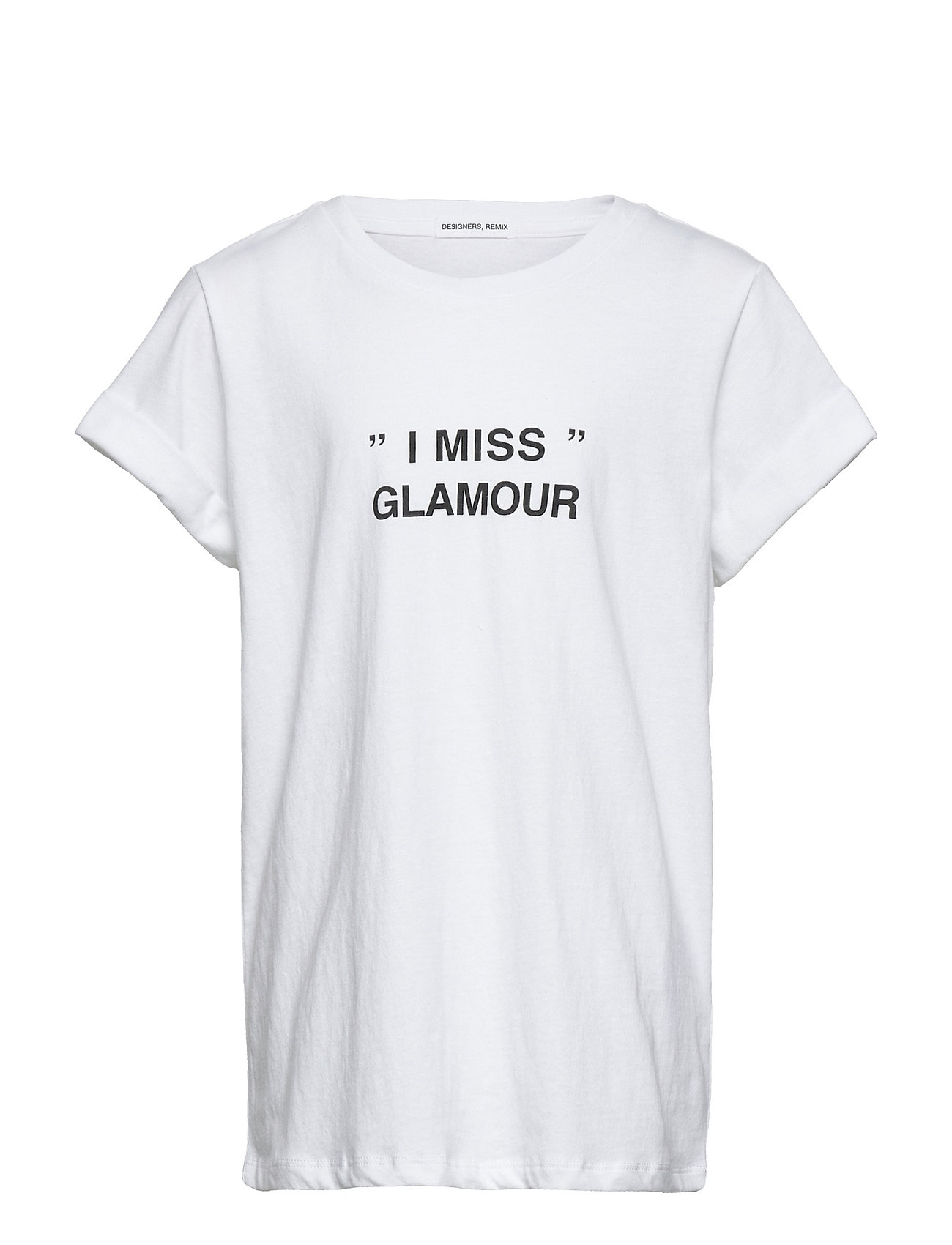 G Stanley Glamour Tee Tops T-Kortærmet Skjorte White Designers Remix Girls