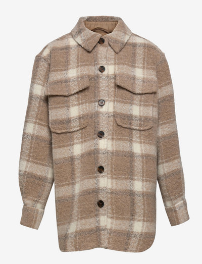 G Jayden Shirt Coat - overshirts - check