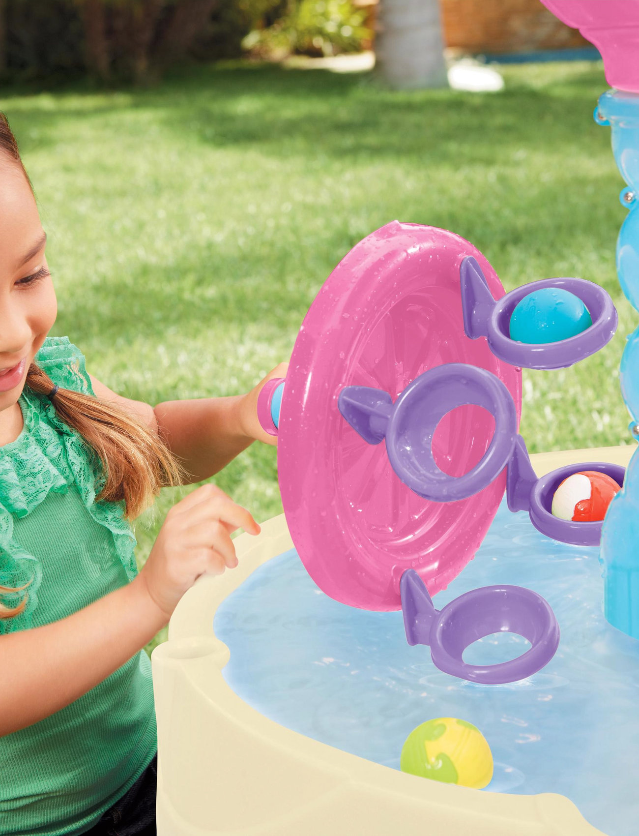 Little Tikes Little Tikes Spiralin' Seas Water Table- Pink, One Size, Multi/patterned, Water Legetøj > Other Water Legetøj, Børn