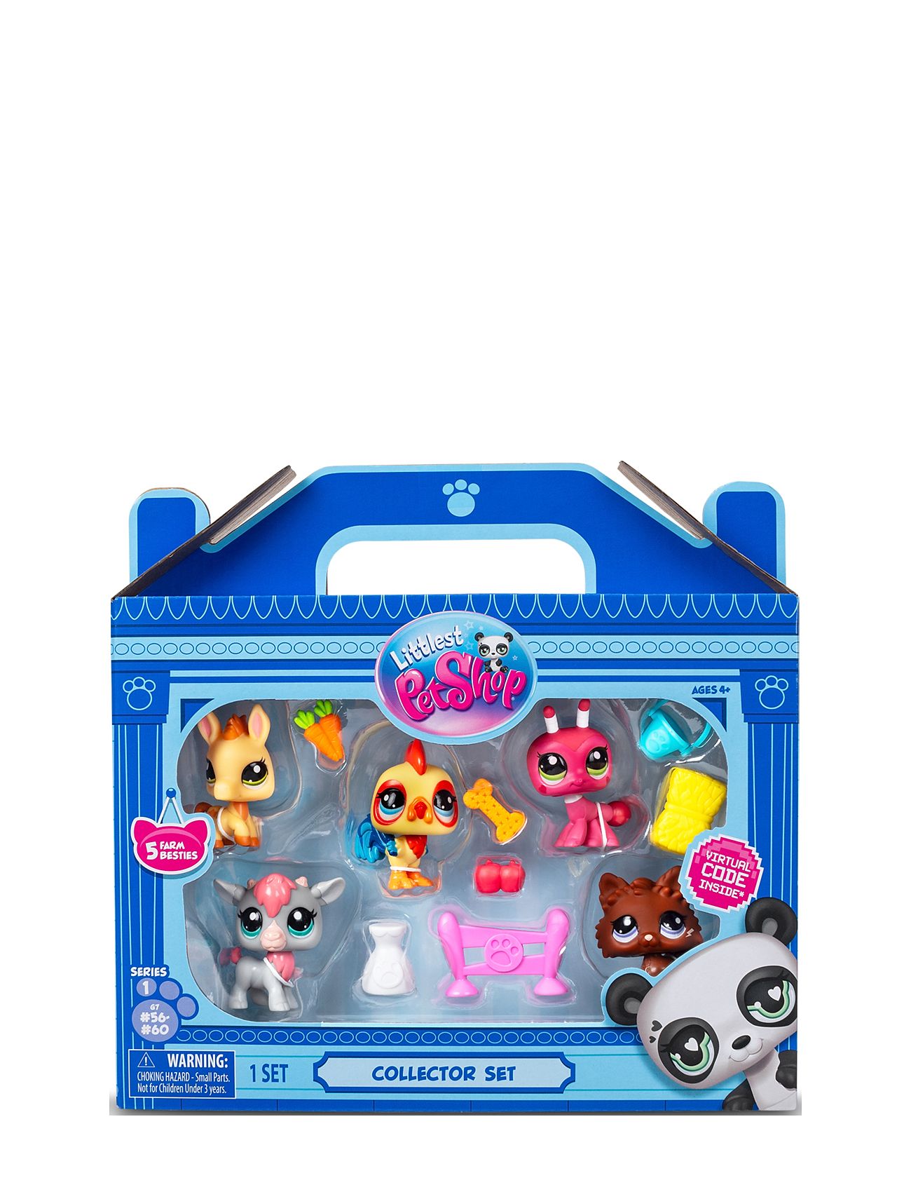 Littlest Pet Shop Farm Besties Collectors 5 Pk Toys Playsets & Action Figures Play Sets Multi/patterned Littlest Pet Shop