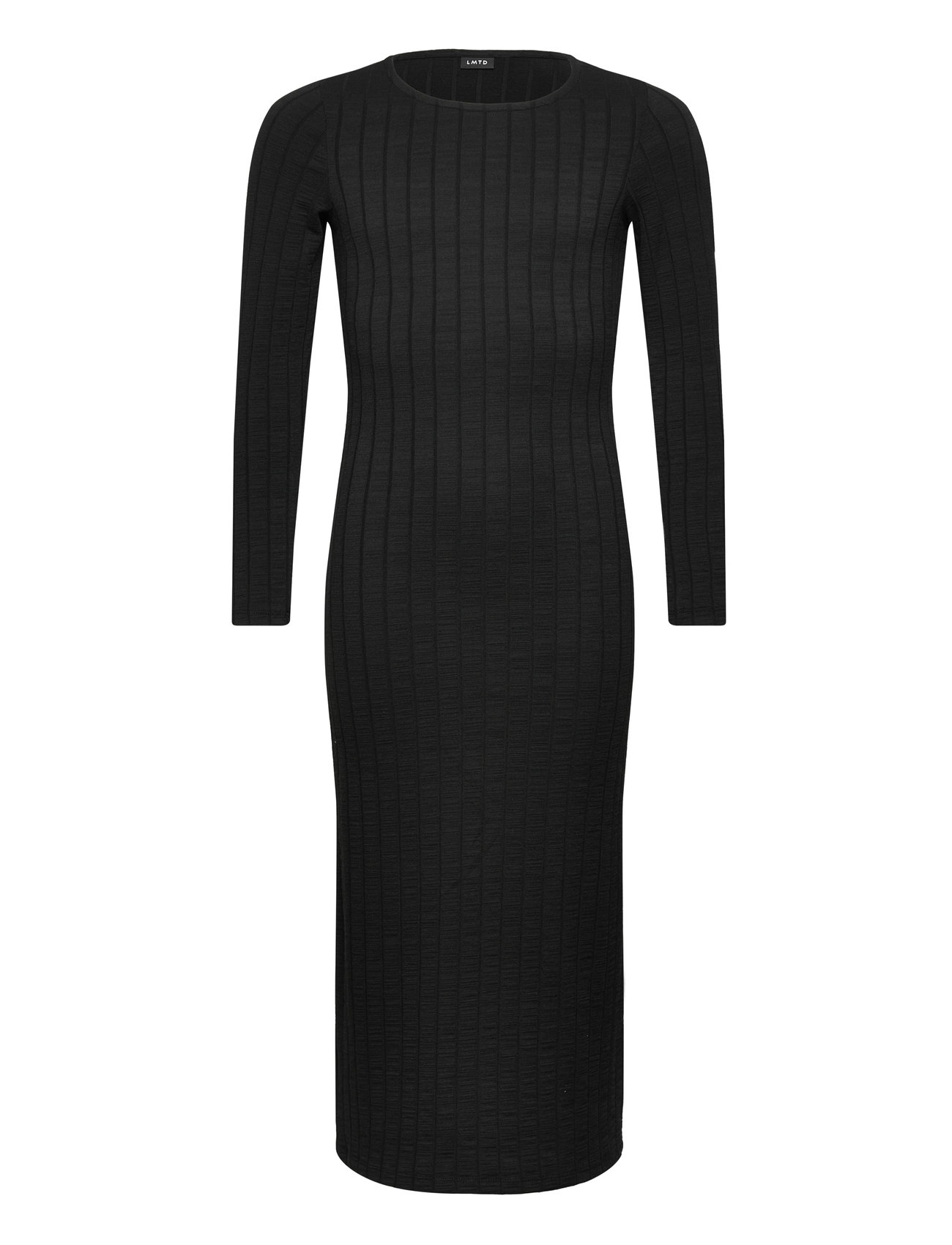 Nlflunne Ls Long Slim Dress Black LMTD