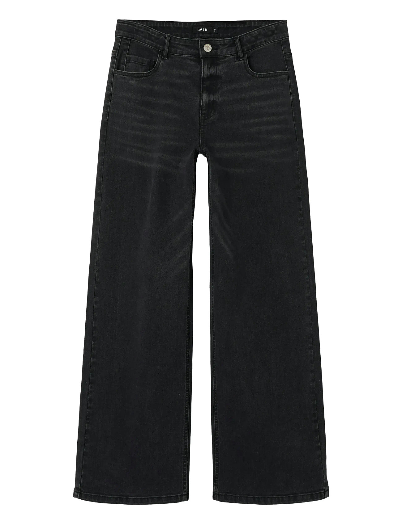 Nlfteppi Dnm Nw Wide Pant Noos Black LMTD