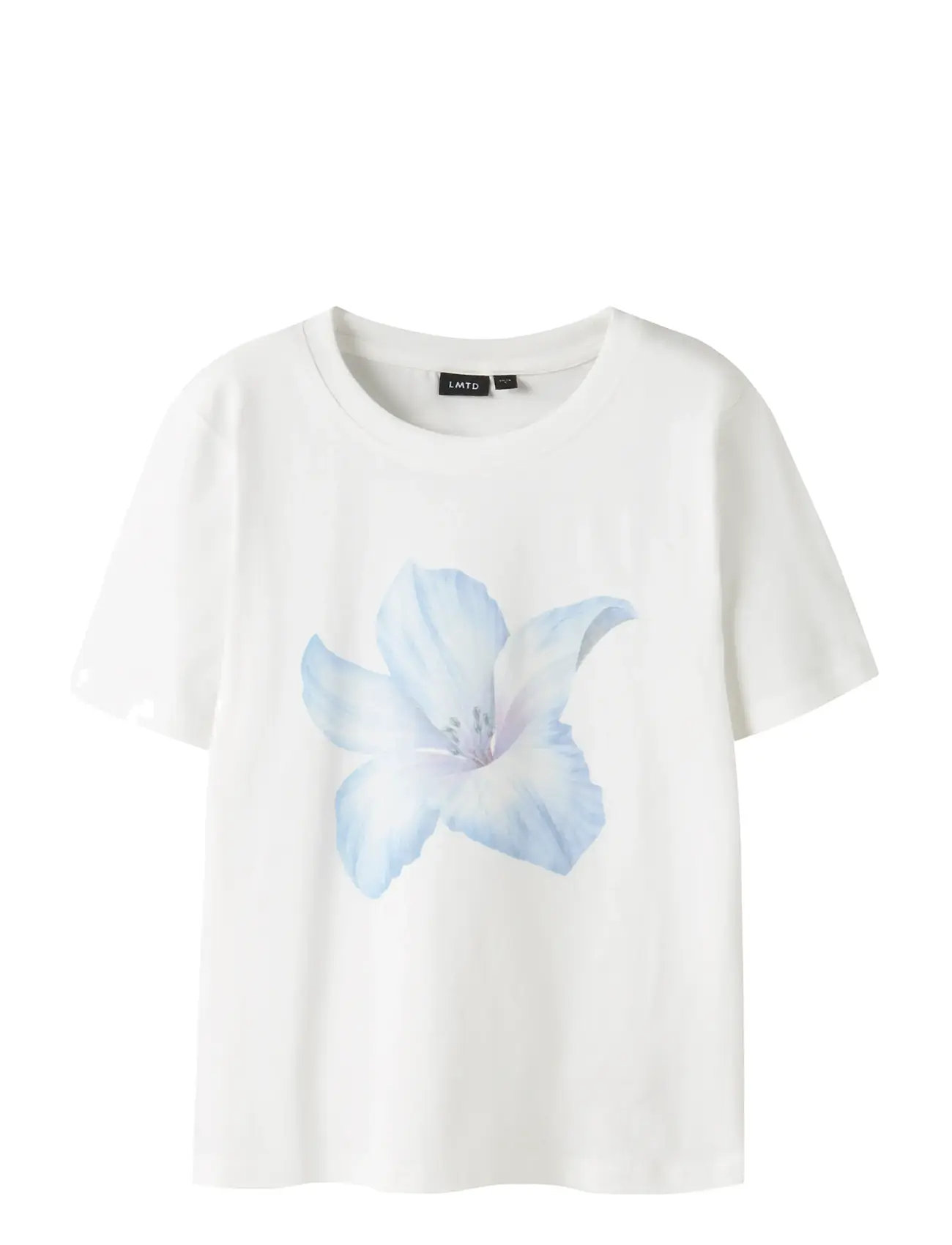 LMTD Nlftropic Ss Kurz S Oberteil Cream - 146-152 - Kinder