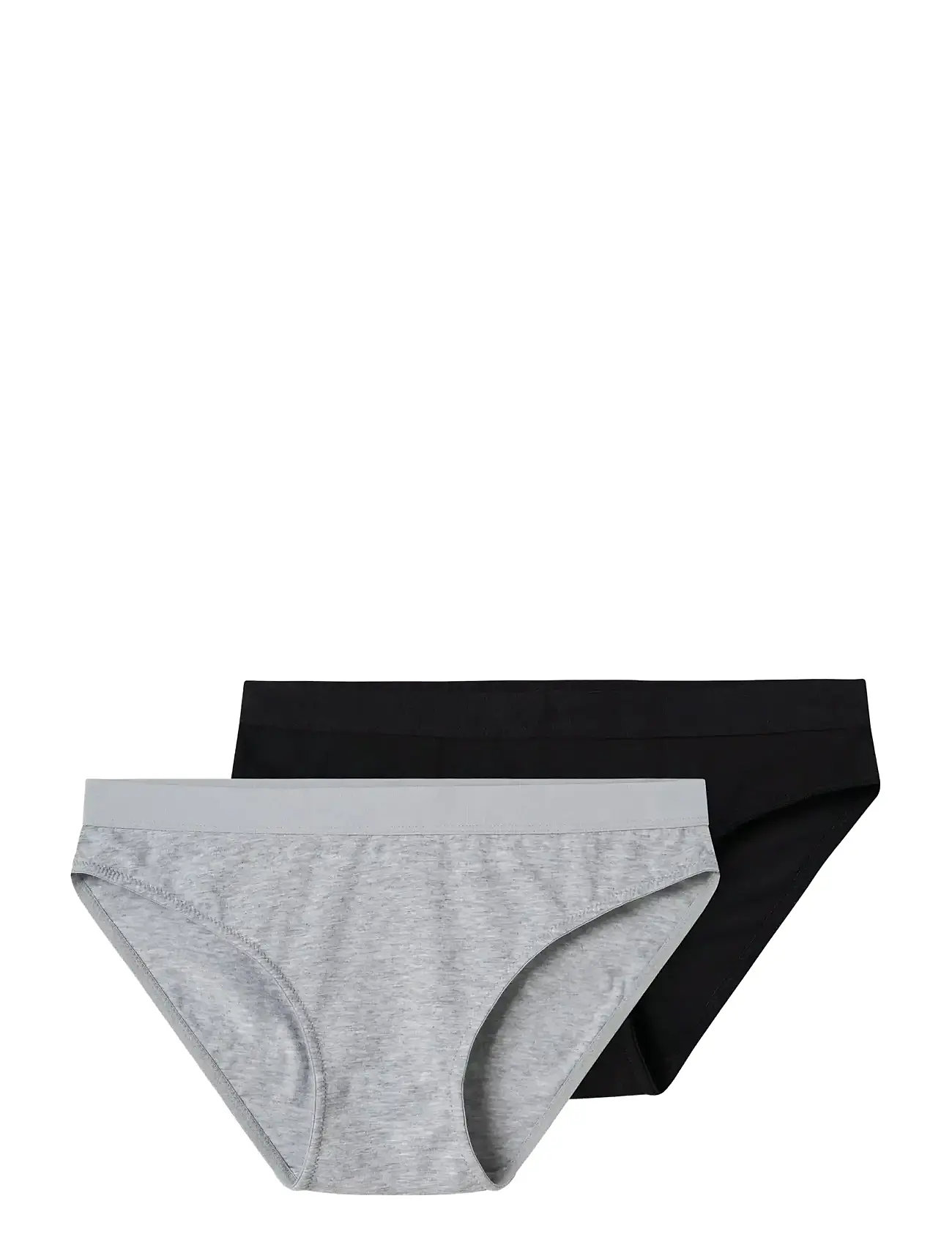 LMTD Nlfnantelle Brief 2P Noos Schwarz - 122-128 - Kinder