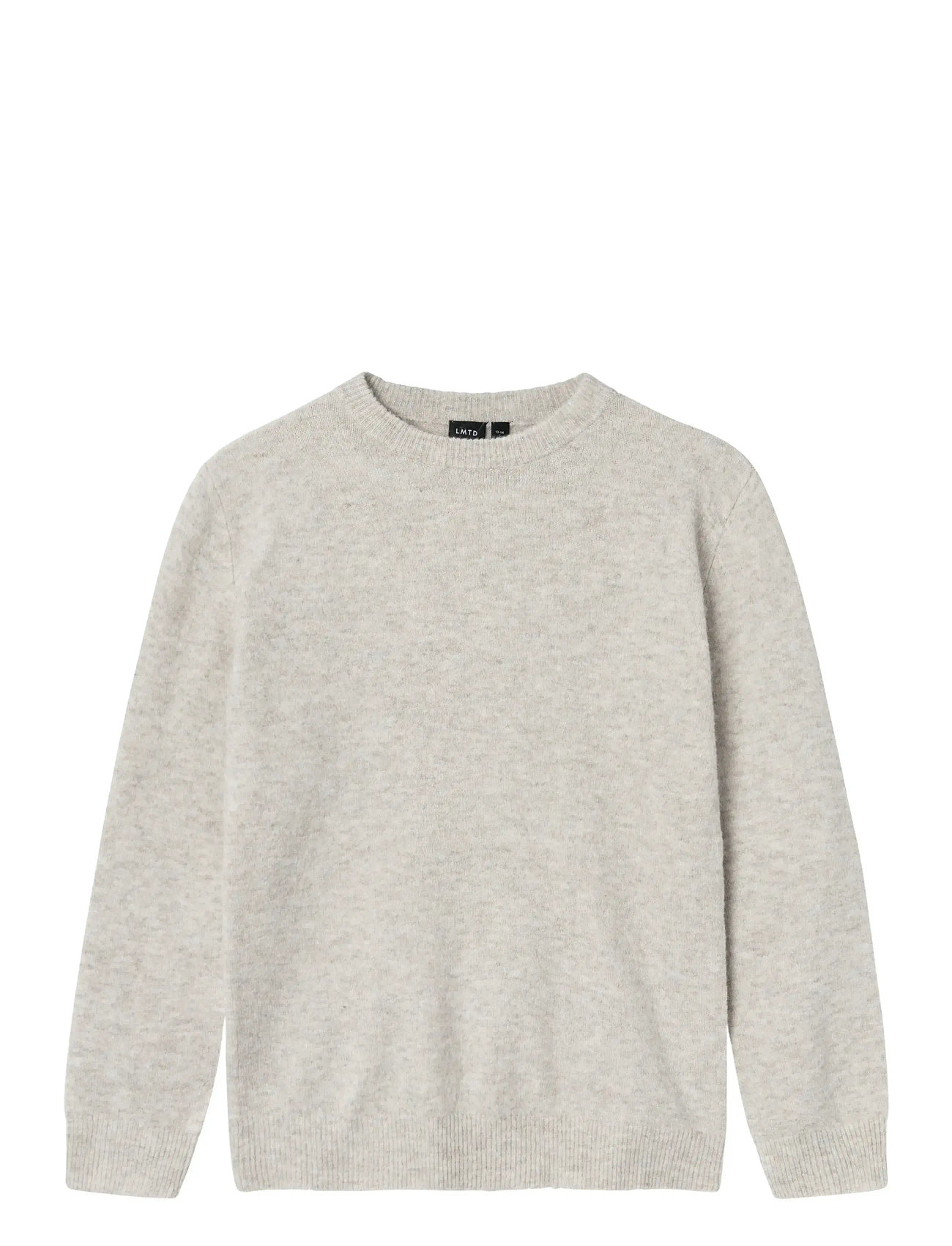 LMTD Nlmlodett Ls O-Neck Knit Cream - 134-140 - Kinder