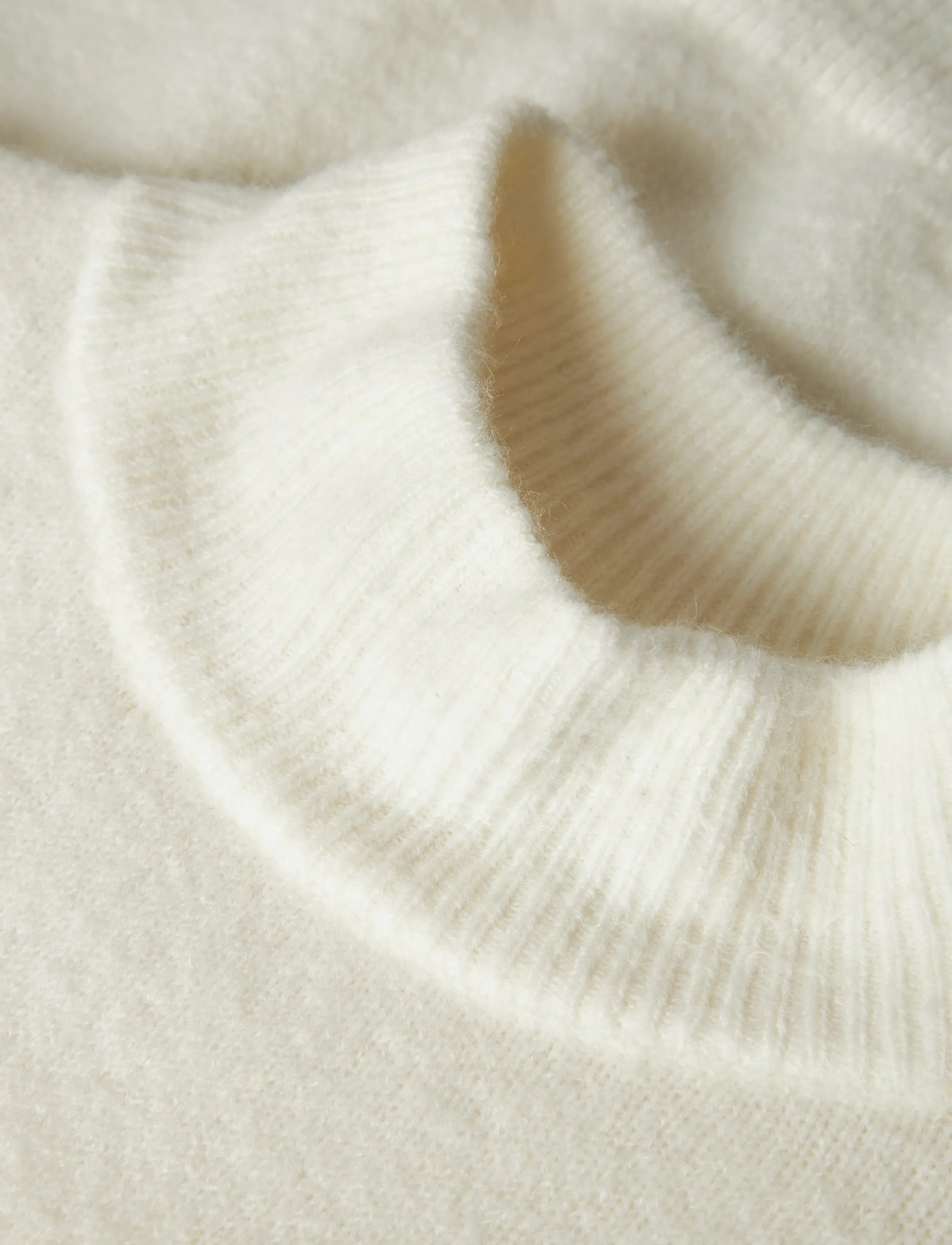 LMTD Nlfriaa Ls Short Turtleneck Knit, 158-164, Cream, Strik > Pullovere, Børn