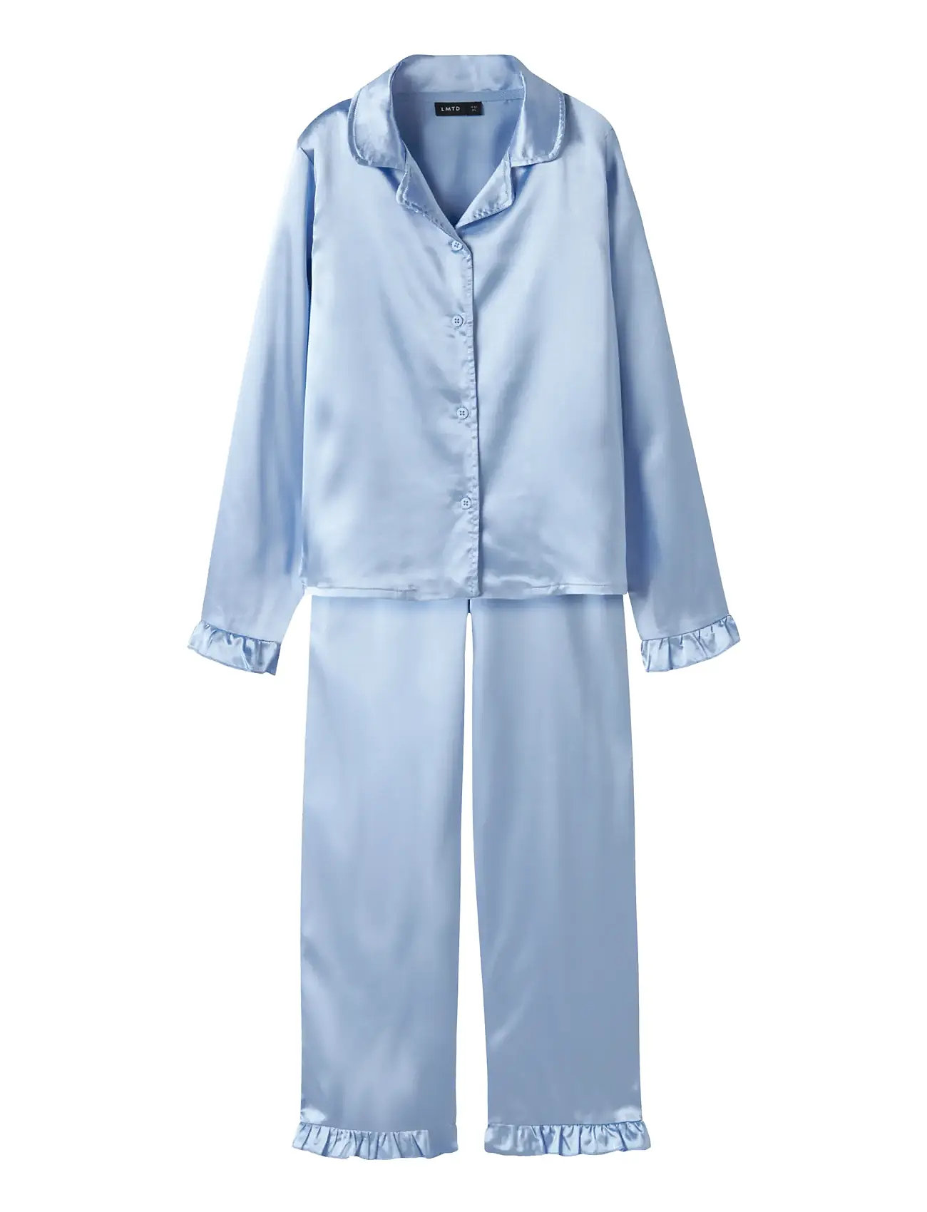 LMTD Nlfnightys Pyjamas Set Blau - 146-152 - Kinder