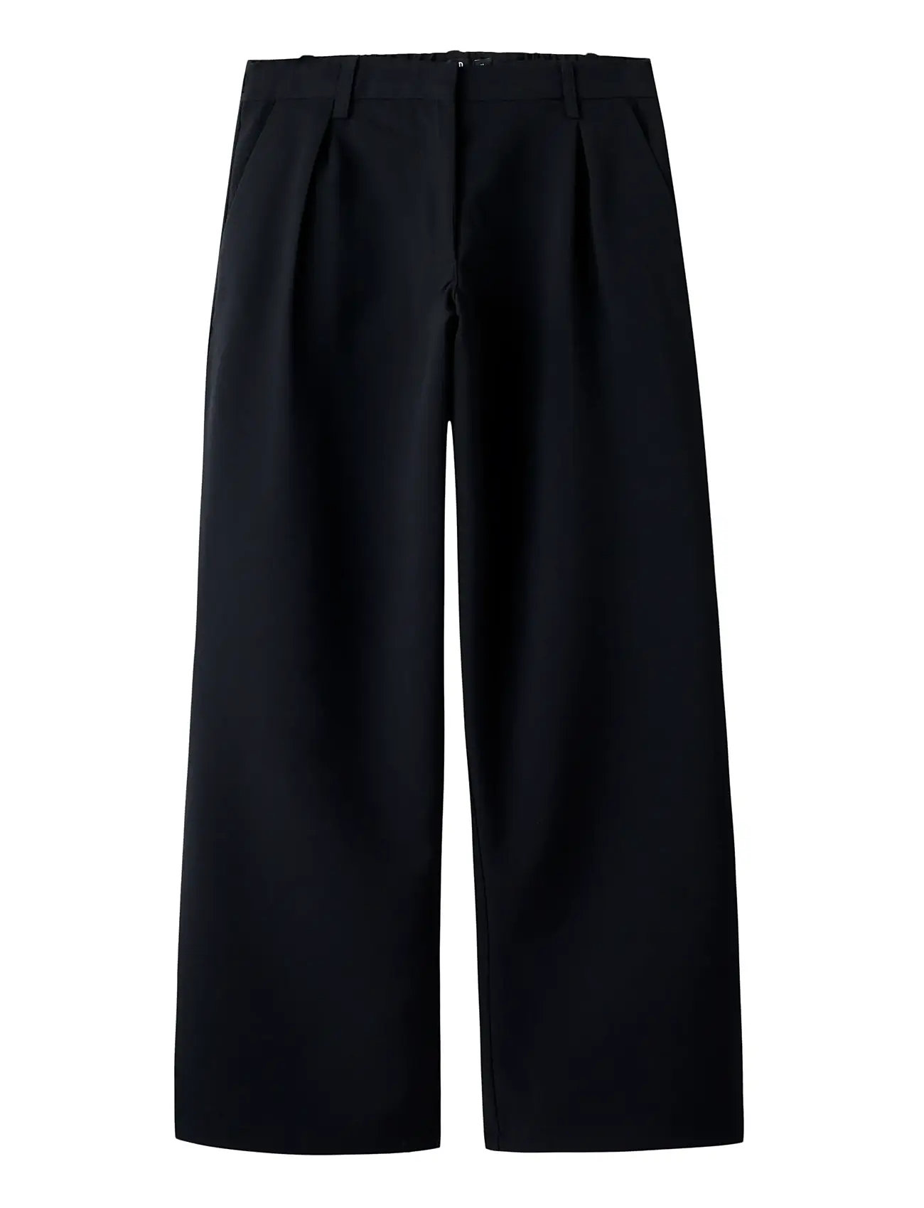 LMTD Nlfluis Nw Pleat Wide Hose Navy - 170 - Kinder