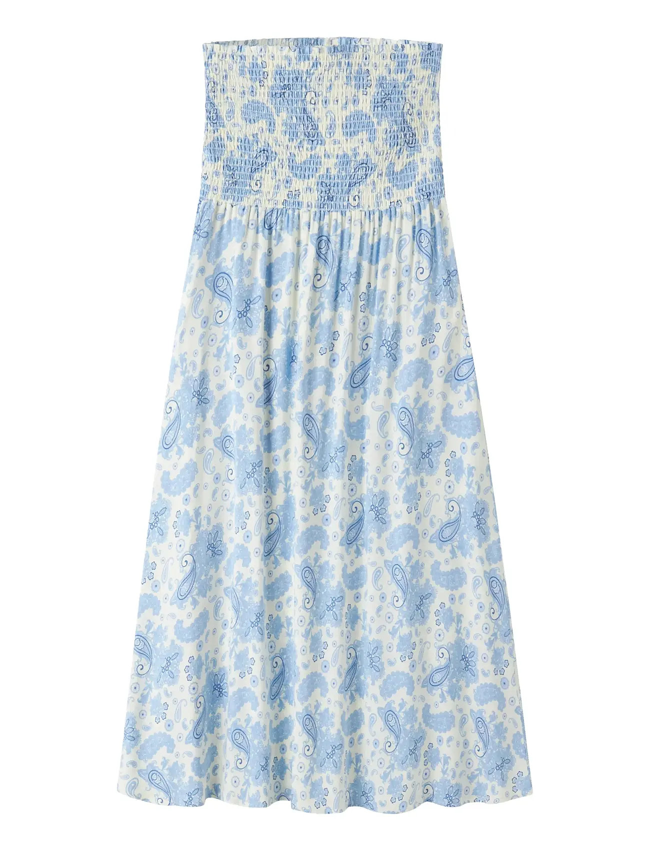 LMTD Nlfzandy Maxi Skirt, 158, Blue, Nederdele > Maxi Nederdele, Børn