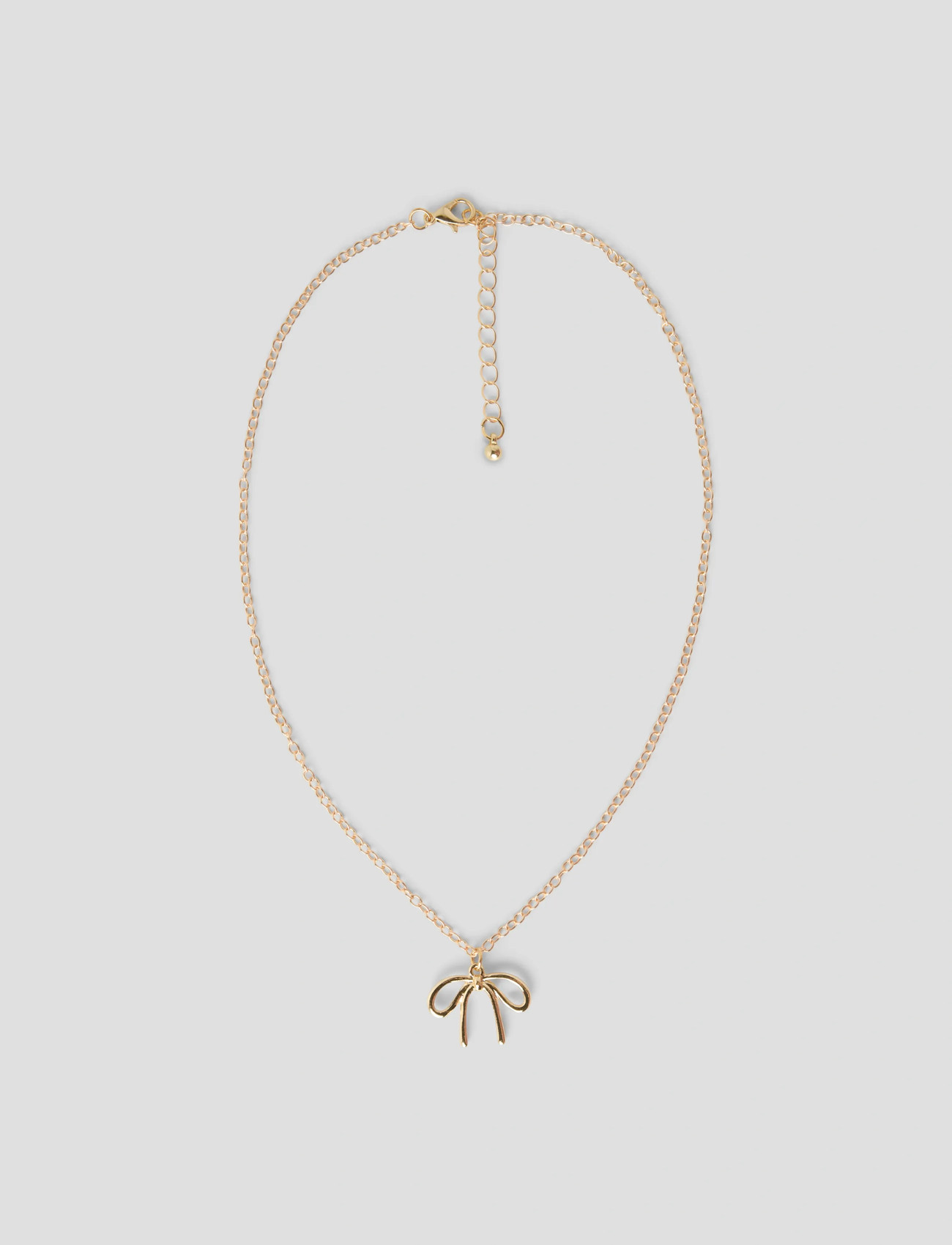 LMTD Nlfabow Necklace, One Size, Gold, Kids Smykker > Halskæder, Børn