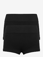 LMTD - NLFHAILEY RIB HIPSTER 2PACK - socks & underwear - black - 1