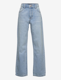 NLMBIZZA DNM STRAIGHT DAD PANT - jeans - light blue denim