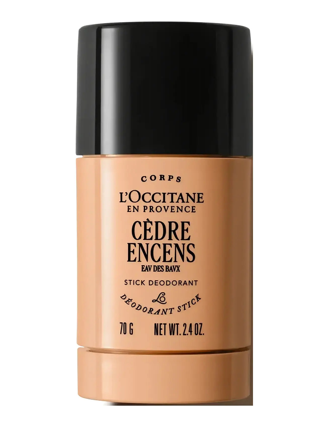 L'Occitane Cédre Encens Stick Deodorant 70G, 70 G, Nude, Creams & Wipes, Herre