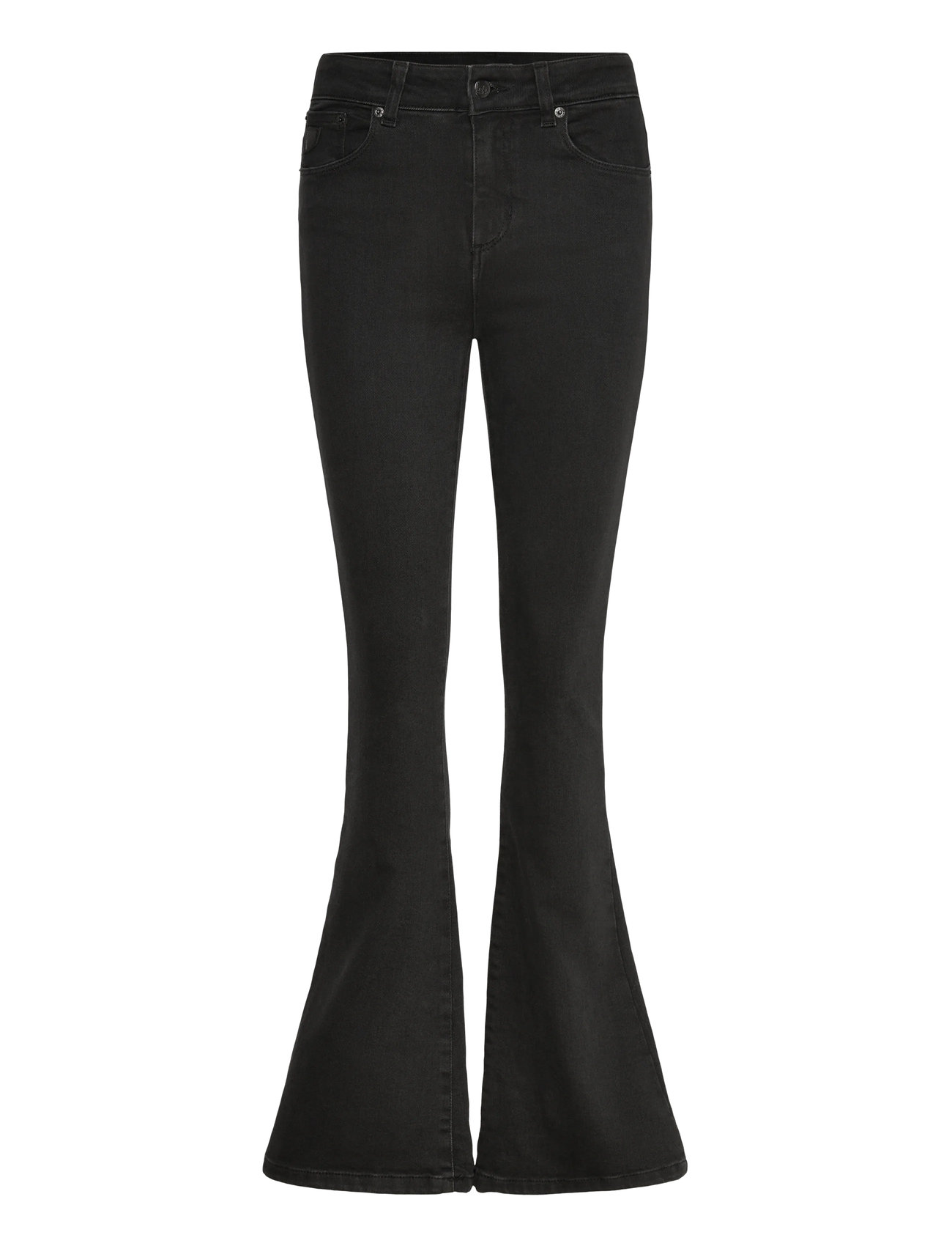 Lois Jeans Raval-16, 33 Tall, Black, Jeans > Flares, Dame