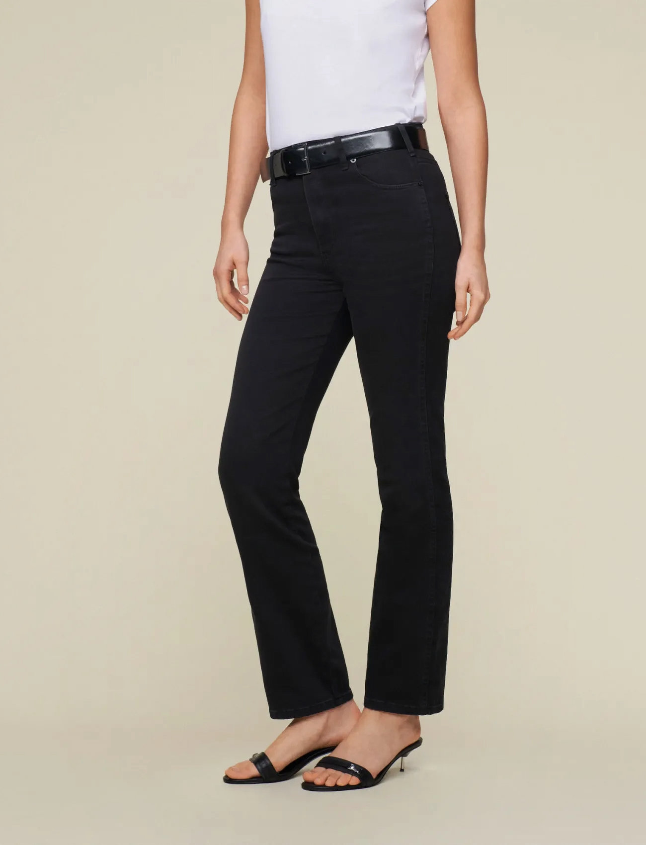 Lois Jeans Malena-F 6211 Jossie Night, 29 x 34, Black, - Straight-regular, Dame