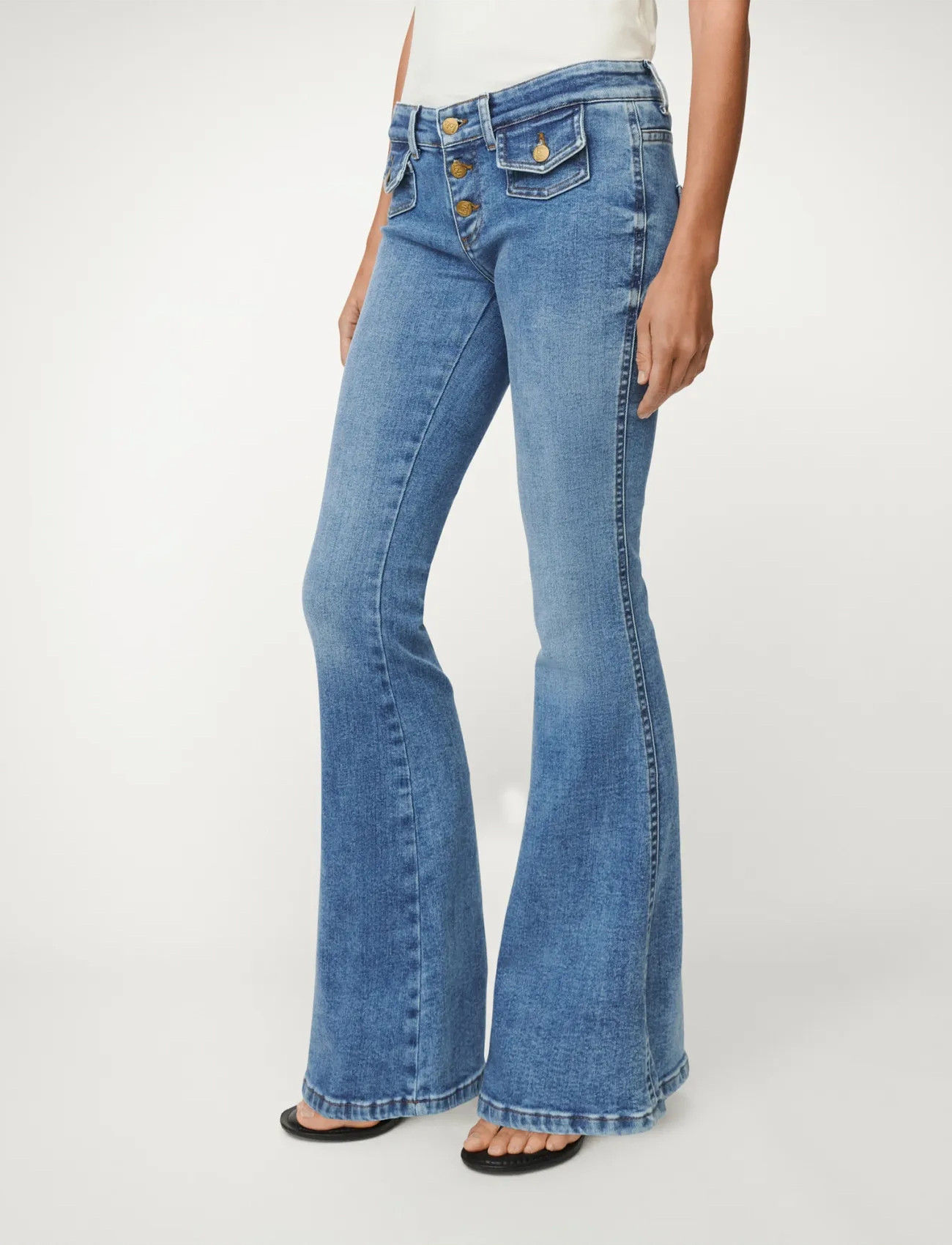Lois Jeans Yoko 22, 29 x 32, Blue, Jeans > Flares, Dame