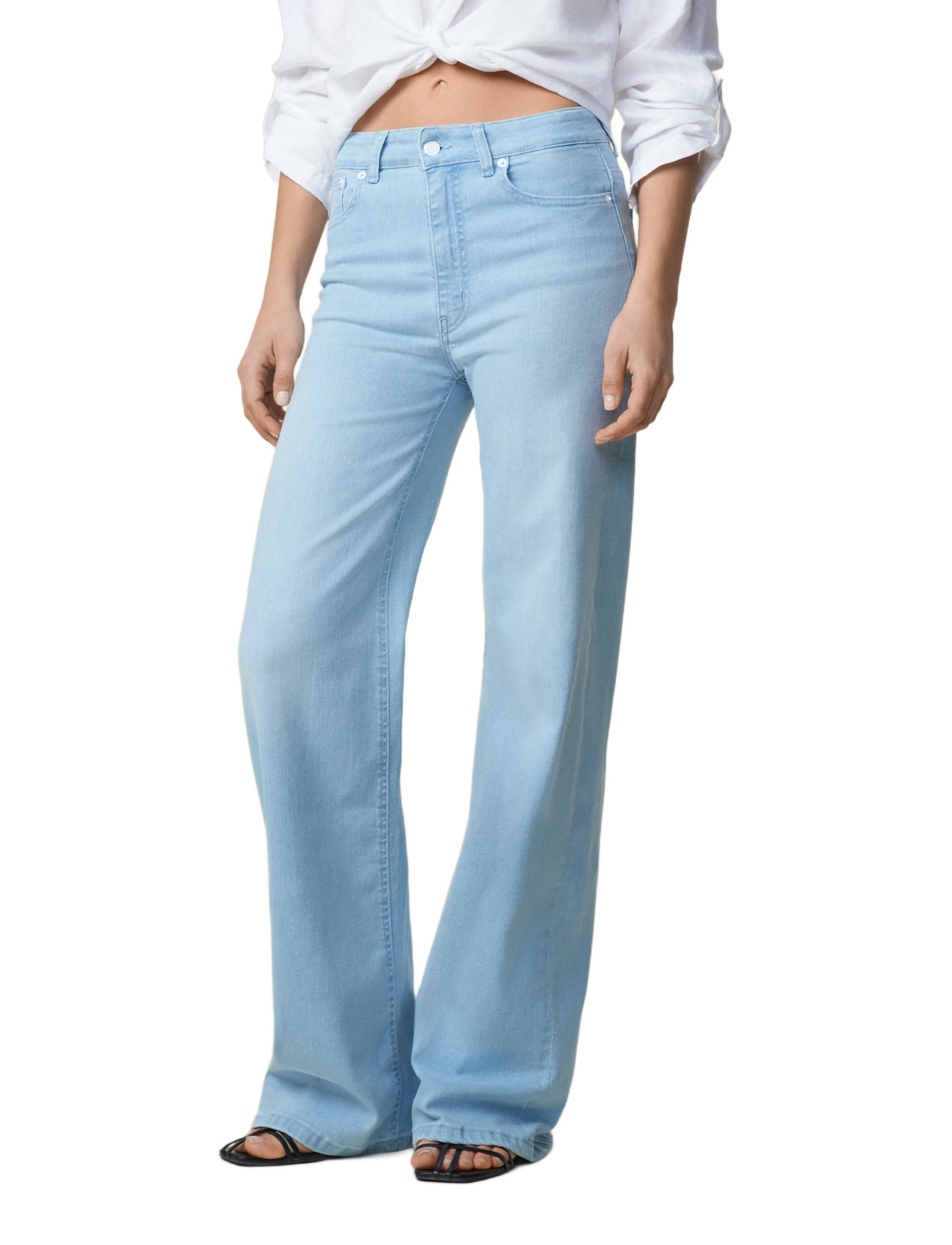 Lois Jeans Palas Hypersoft Summer Break, 29 x 34, Blue, Jeans > Flares, Dame