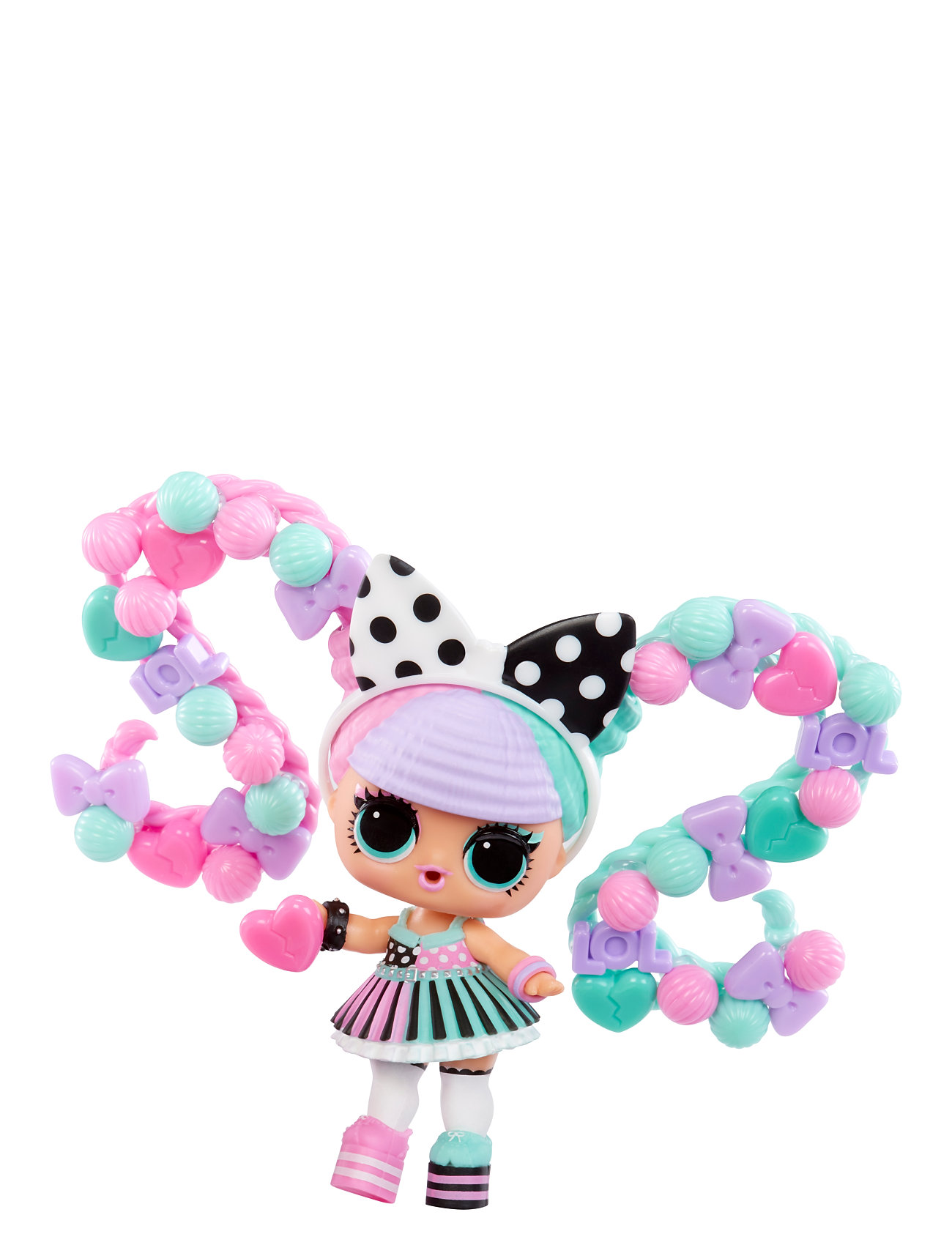 L.o.l. Make-A-Hairstyle Tots Asst Pdq Toys Dolls & Accessories Dolls Multi/patterned L.O.L