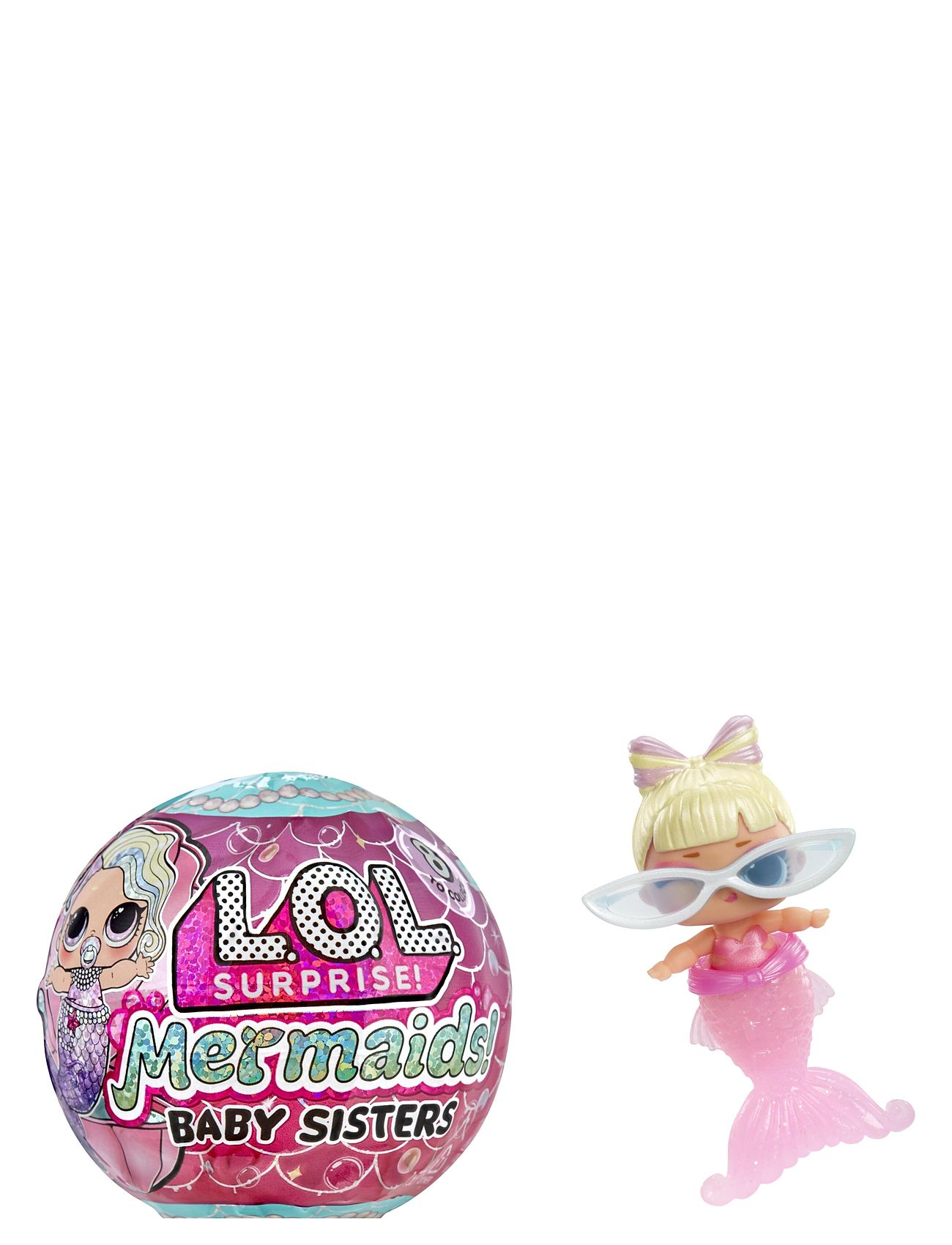 L.o.l. Mermaids! Baby Sisters Asst Pdq Toys Dolls & Accessories Dolls Multi/patterned L.O.L