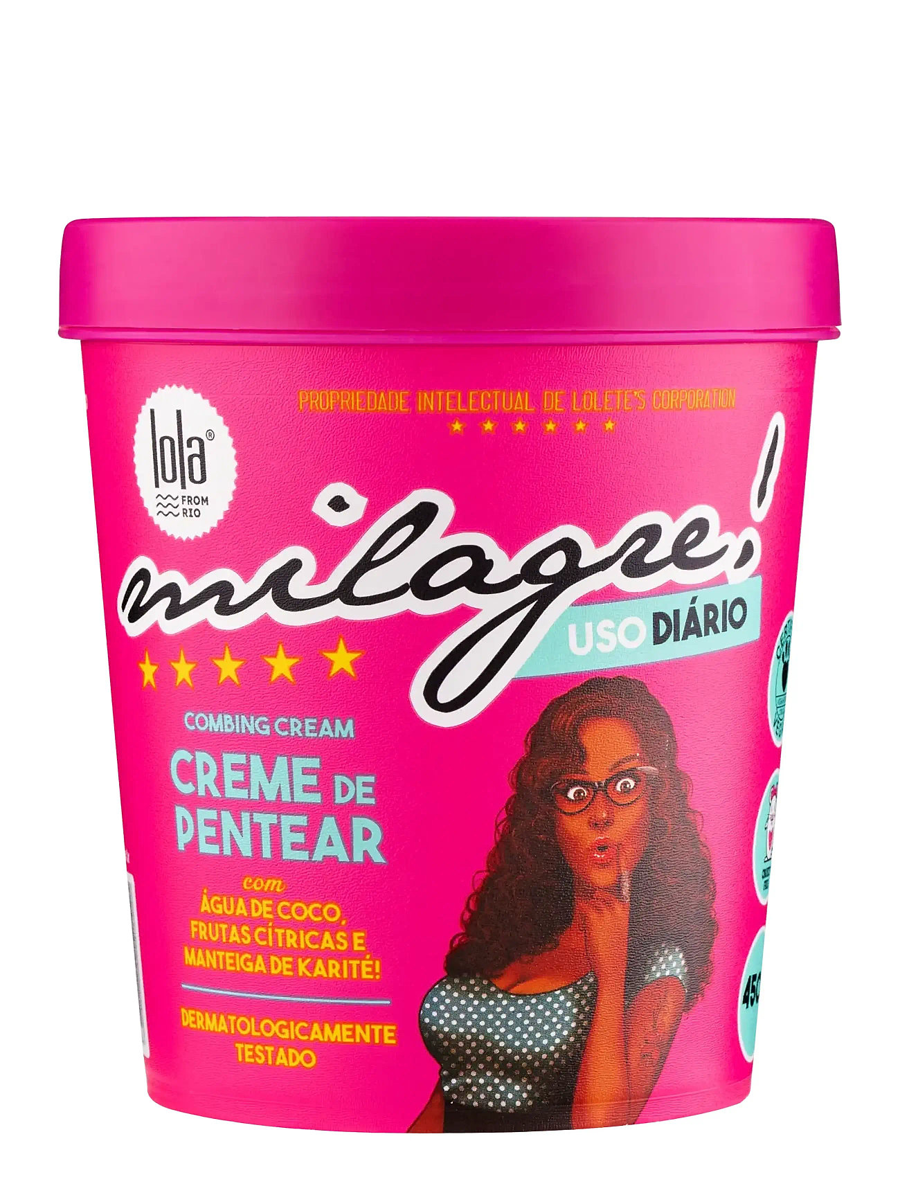 LOLA from RIO Lola Milagre - Creme De Pentear, 450 G, Nude, Treatments > Scalp Care, Dame