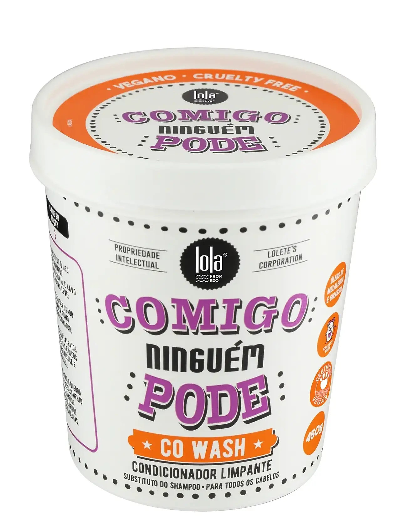 LOLA from RIO Lola Comigo Ninguém Pode - Co Wash, 450 G, Nude, Pleje > Balsam, Dame