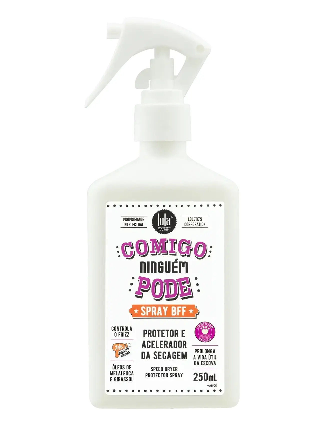 LOLA from RIO Lola Ninguém Pode - Spray Bff -, 250 ml, Nude, Styling > Hårspray Og Skum, Dame