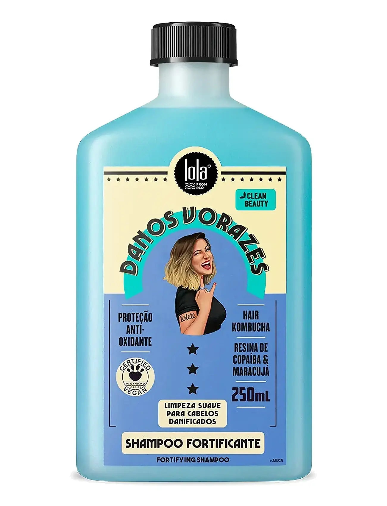 LOLA from RIO Lola Danos Vorazes Fortifying Schampo, 250 ml, Nude, Pleje > Shampoo, Dame