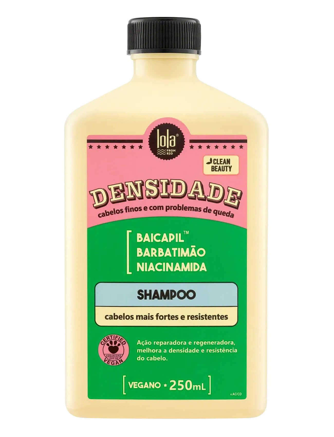 LOLA from RIO Lola Densidade- Repair Fine Schampo, 250 ml, Nude, Pleje > Shampoo, Dame