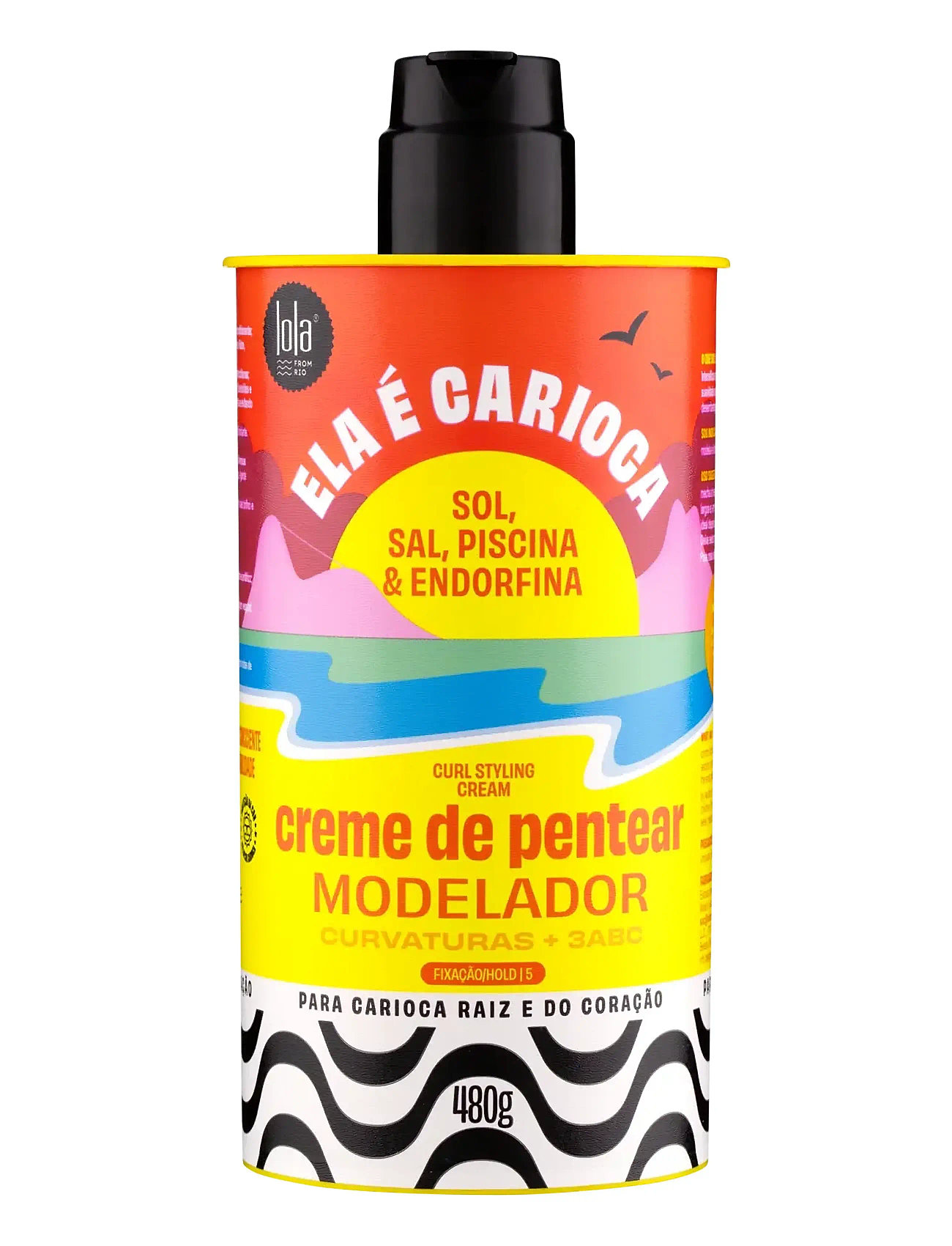 LOLA from RIO Lola Ela É Carioca Creme De Pentear 3Abc, 480 G, Nude, Care > Leave-in Treatment, Dame