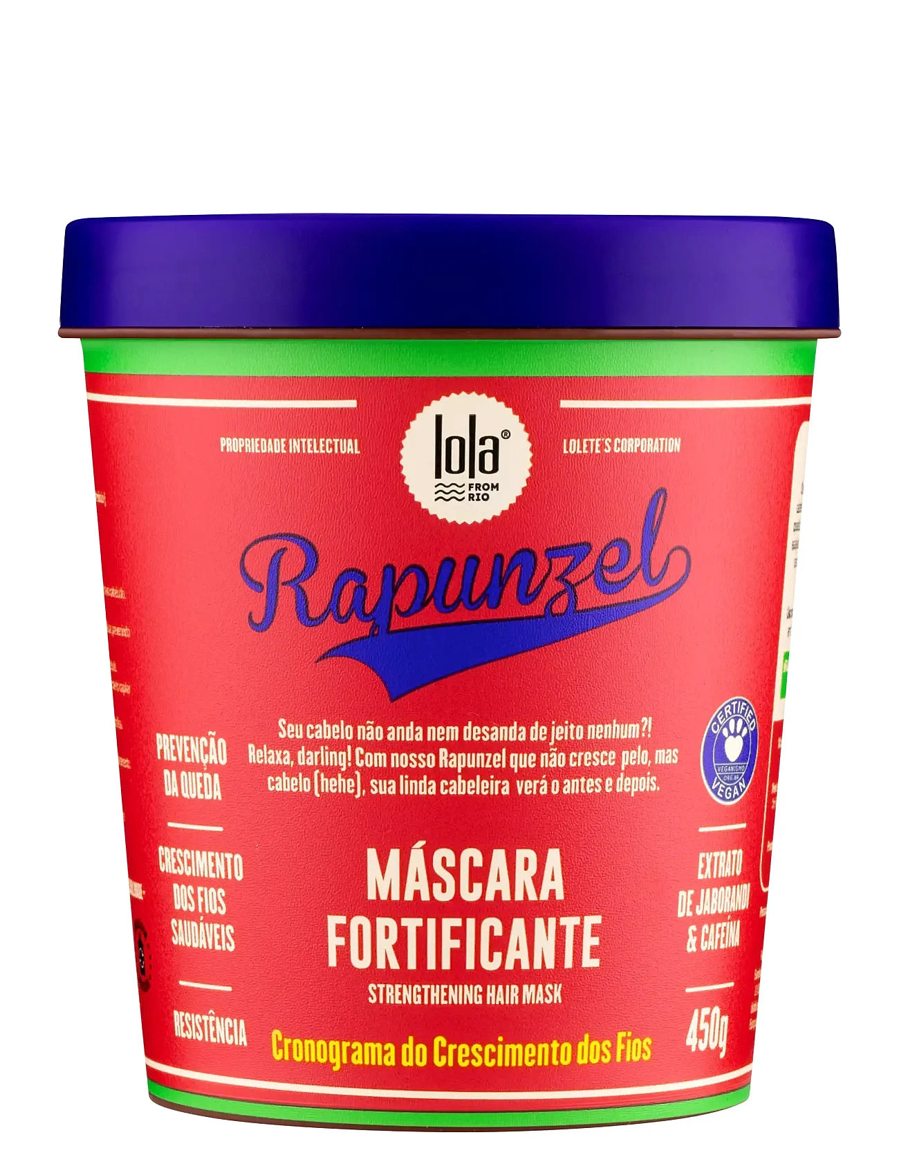 LOLA from RIO Lola Rapunzel - Fortfying Mask, 450 G, Nude, Pleje > Hårmasker, Dame