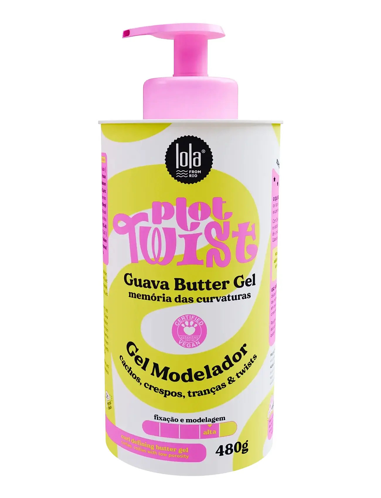 LOLA from RIO Lola Plot Twist - Guava Butter Gel, 480 G, Nude, Styling > Voks Og Gel, Dame