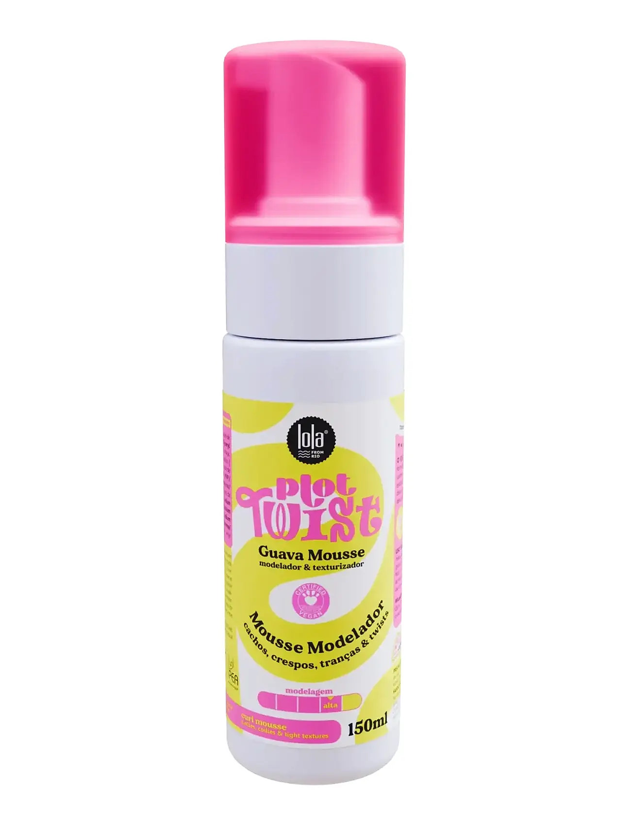 LOLA from RIO Lola Plot Twist - Guava Mousse, 150 ml, Nude, Styling > Hårmousse-Skum, Dame
