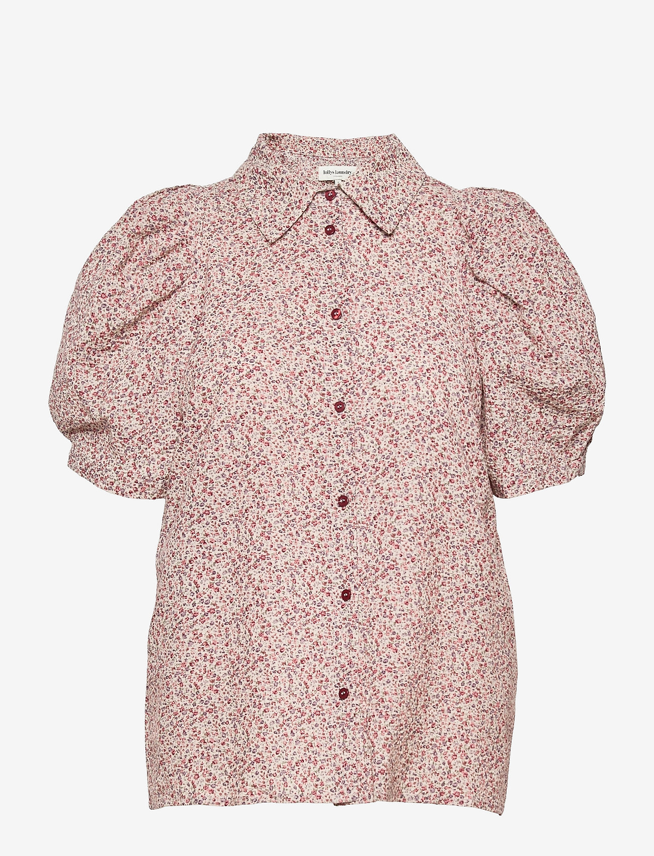 Lollys Laundry - Aby Shirt - short-sleeved blouses - 36 dusty rose - 0