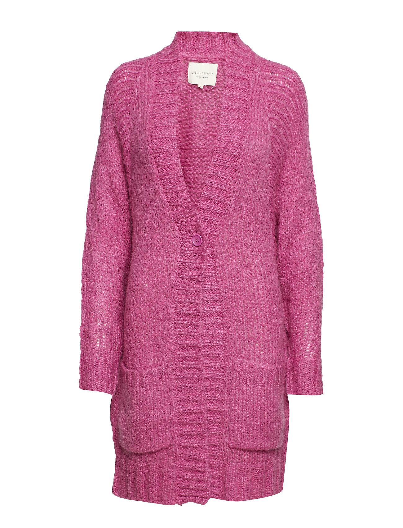 Carrie Cardigan Gebreide Trui Roze Lollys Laundry lollys laundry kopen in de aanbieding Carrie Cardigan Gebreide Trui Roze Lollys Laundry lollys laundry kopen in de aanbieding