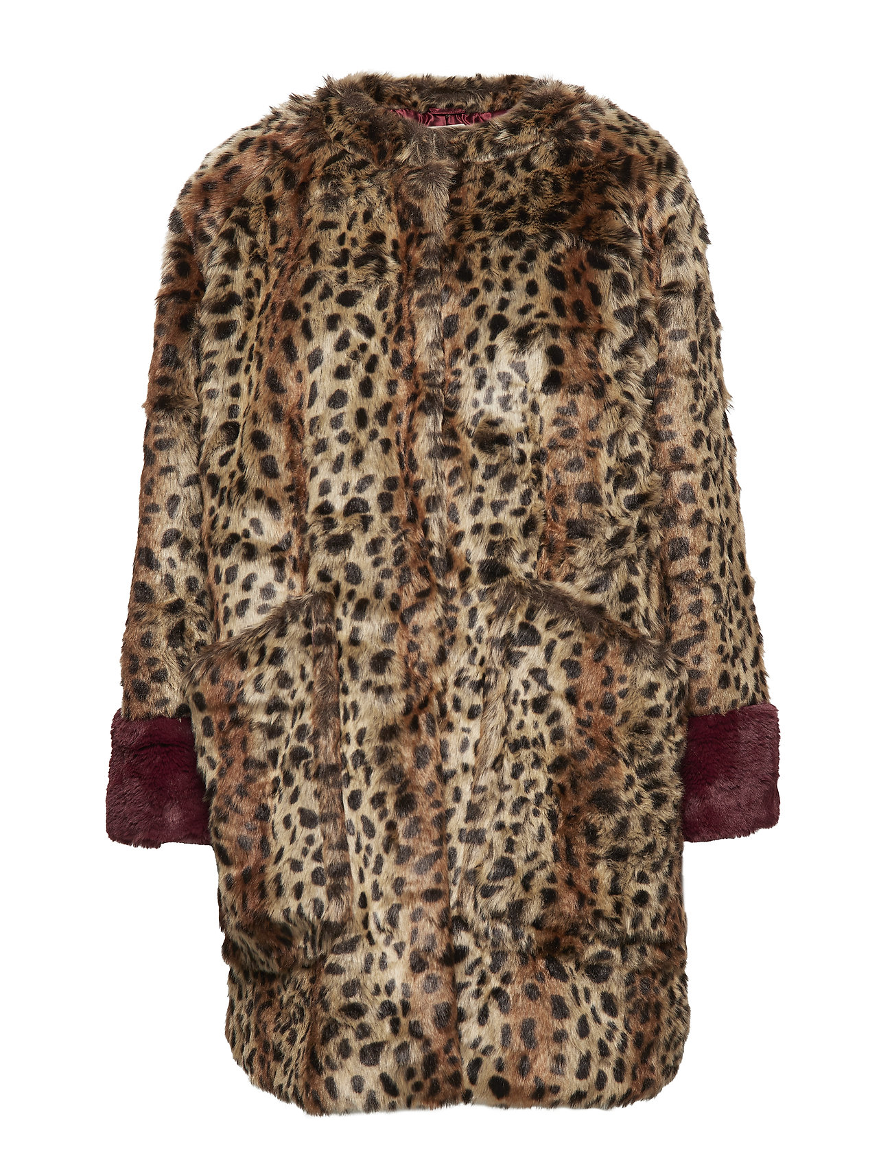 Elisa Jacket Lange Jas Bruin Lollys Laundry lollys laundry kopen in de aanbieding Elisa Jacket Lange Jas Bruin Lollys Laundry lollys laundry kopen in de aanbieding