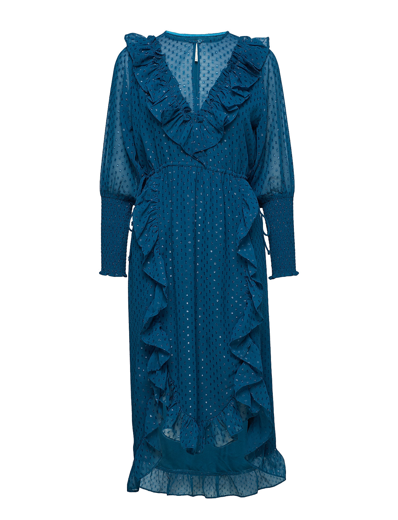 Adriana Dress Jurk Knielengte Blauw Lollys Laundry lollys laundry kopen in de aanbieding Adriana Dress Jurk Knielengte Blauw Lollys Laundry lollys laundry kopen in de aanbieding