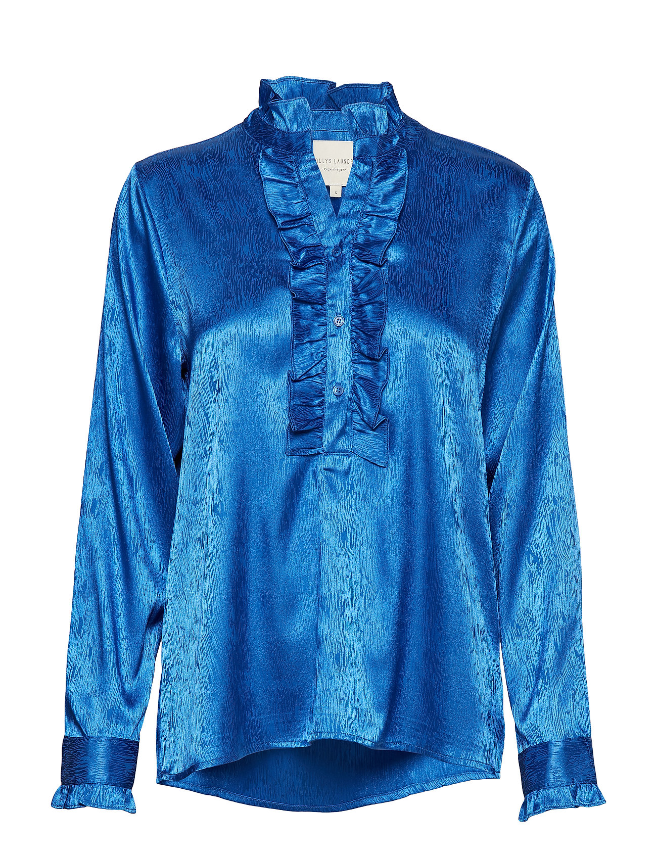 Franka Shirt Blouse Lange Mouwen Blauw Lollys Laundry lollys laundry kopen in de aanbieding Franka Shirt Blouse Lange Mouwen Blauw Lollys Laundry lollys laundry kopen in de aanbieding