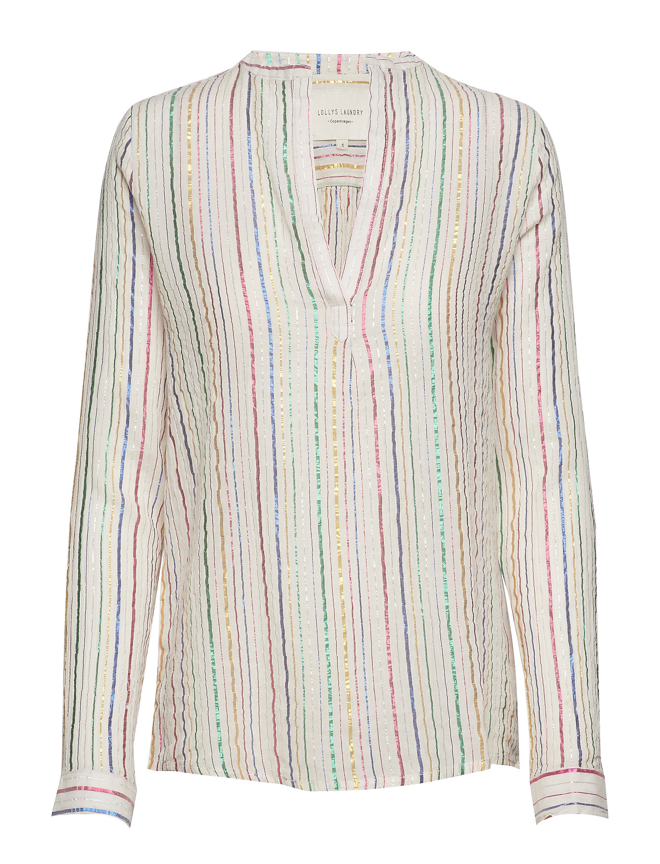 Lux Shirt Blouse Lange Mouwen Creme Lollys Laundry lollys laundry kopen in de aanbieding Lux Shirt Blouse Lange Mouwen Creme Lollys Laundry lollys laundry kopen in de aanbieding