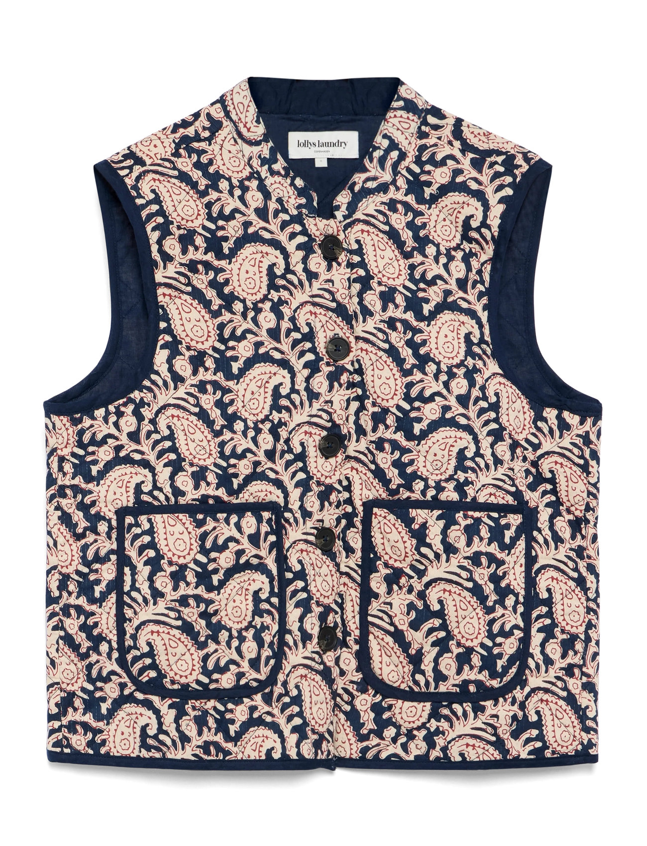 Lollys Laundry Cairoll Vest, M, Black, Veste > Quiltede Veste, Dame