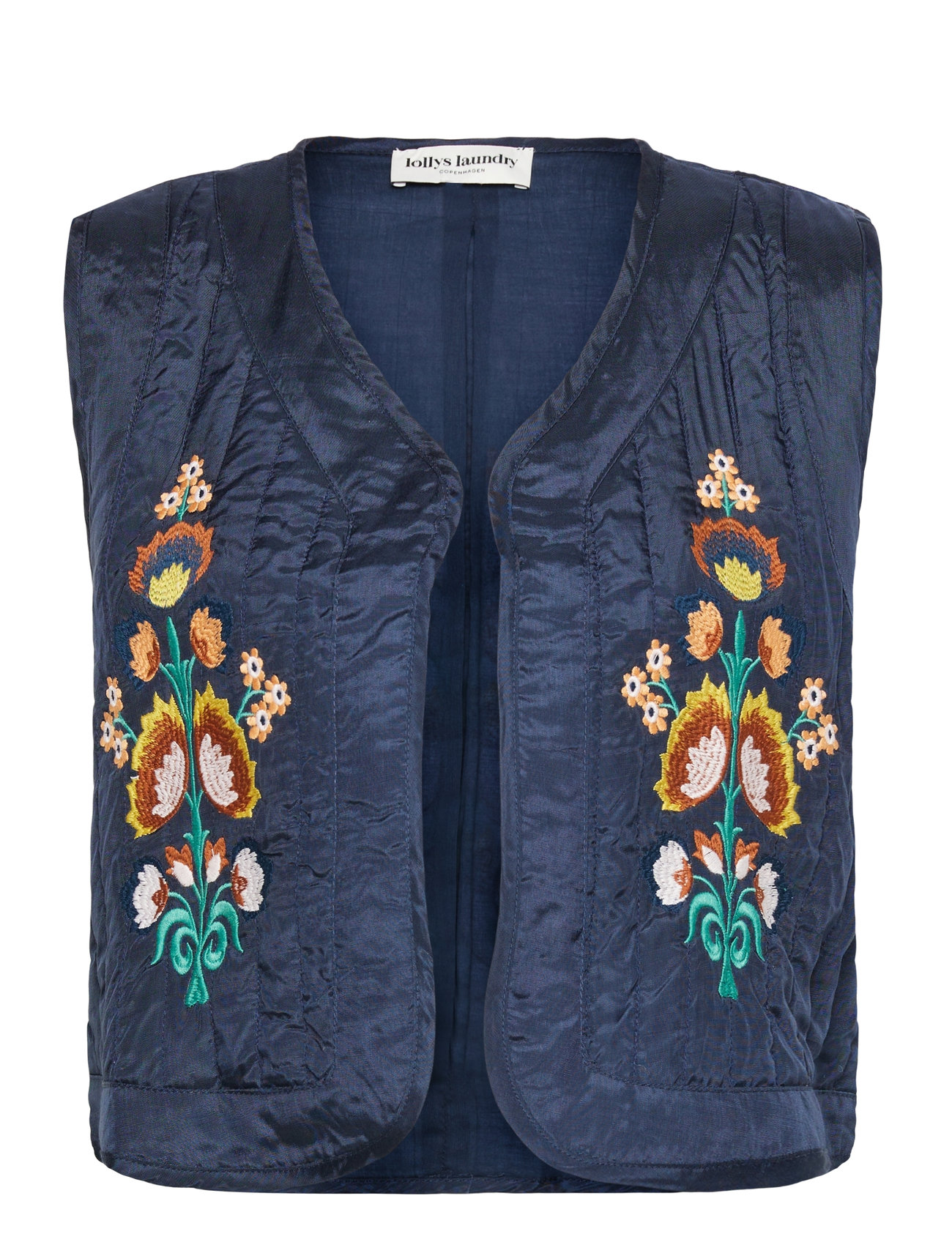 Mistll Vest Sl Vests Quilted Vests Navy Lollys Laundry