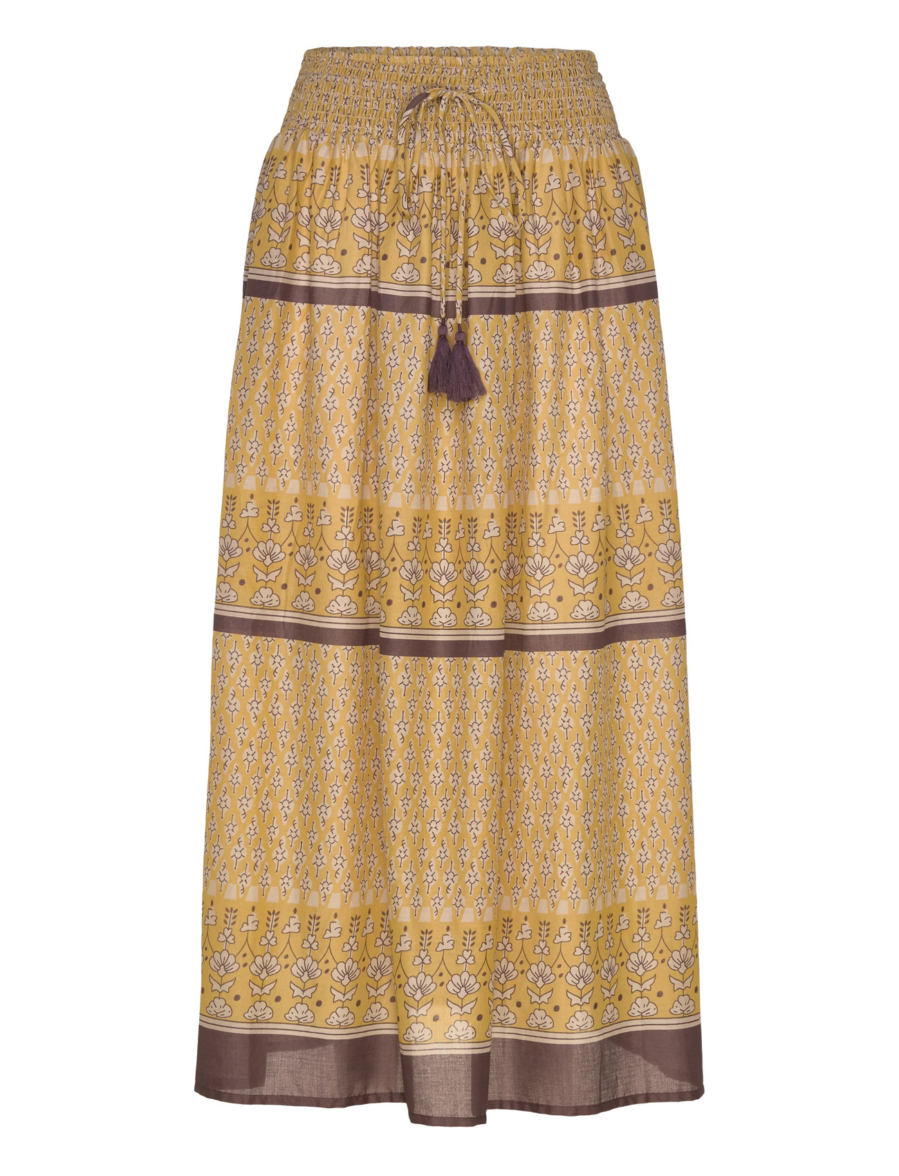 Diamondll Maxi Skirt Skirts Maxi Skirts Beige Lollys Laundry