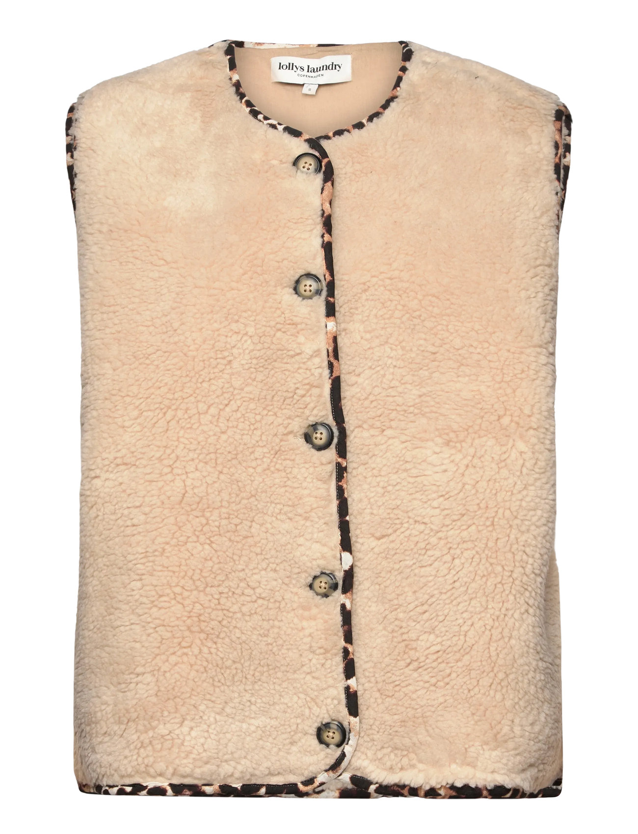 LOLLYS LAUNDRY Jacell Vest Beige - L - Damen